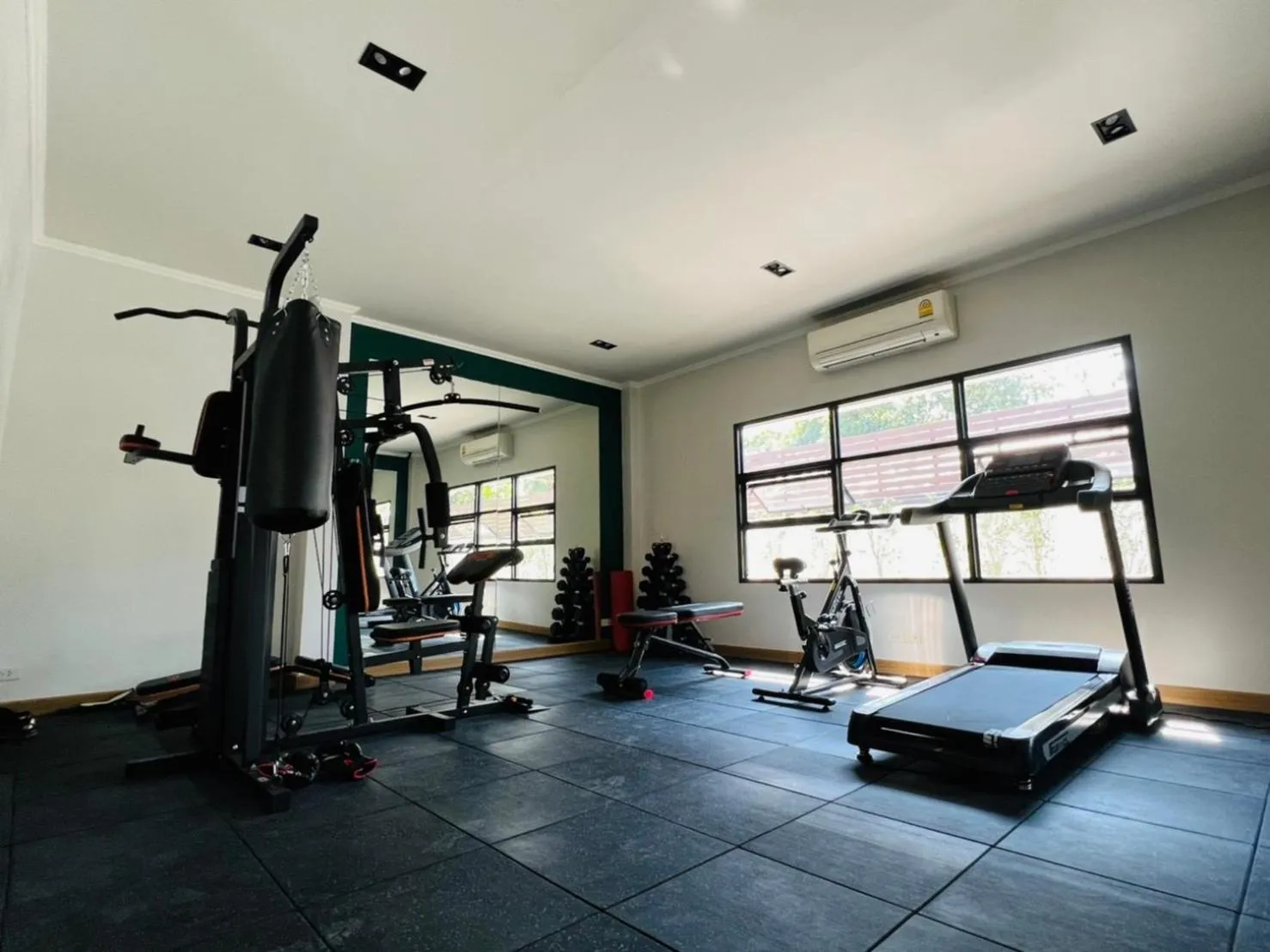 Fitness centre/facilities in Na Mantra Resort