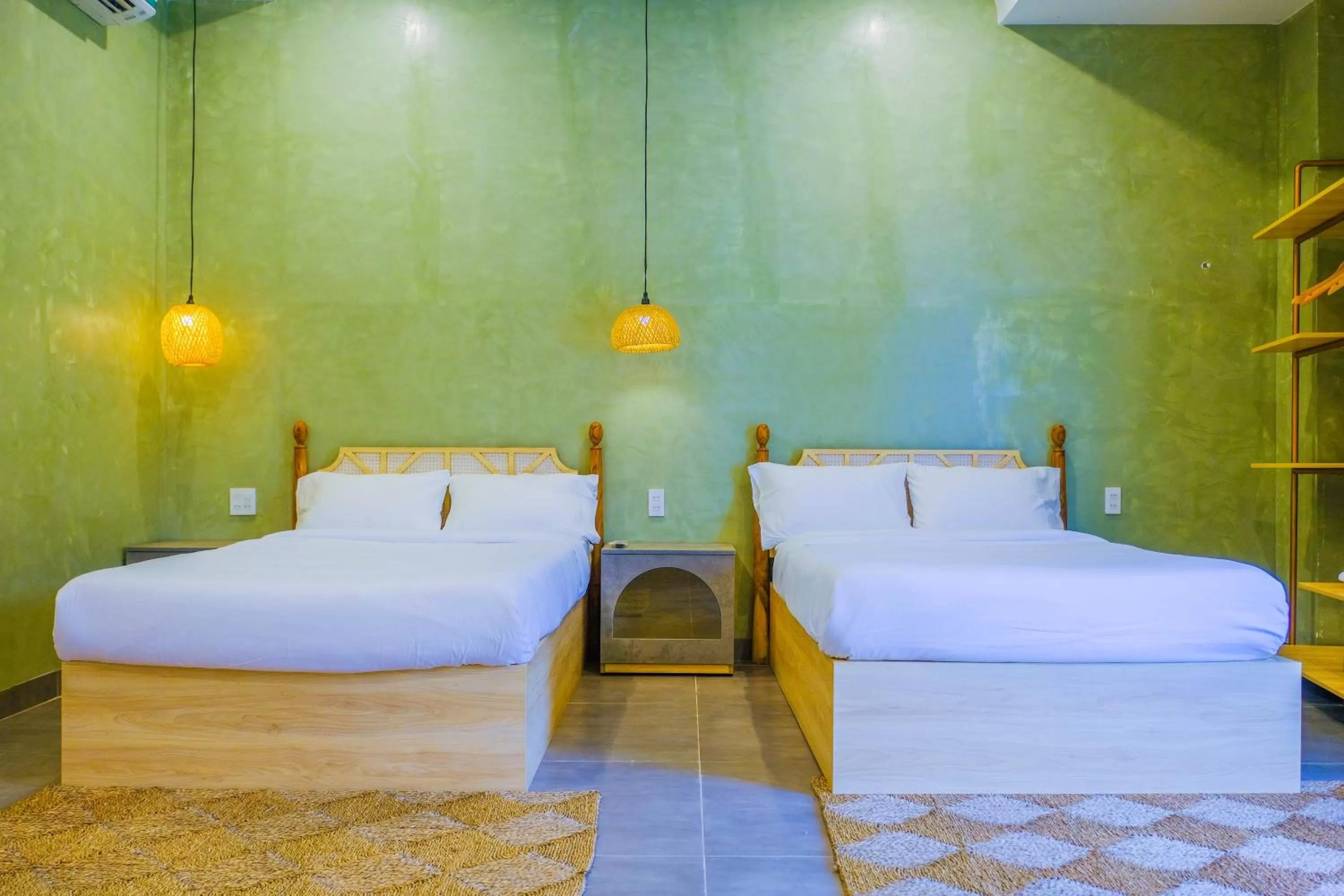 Bed in Eo Gió Có Homestay