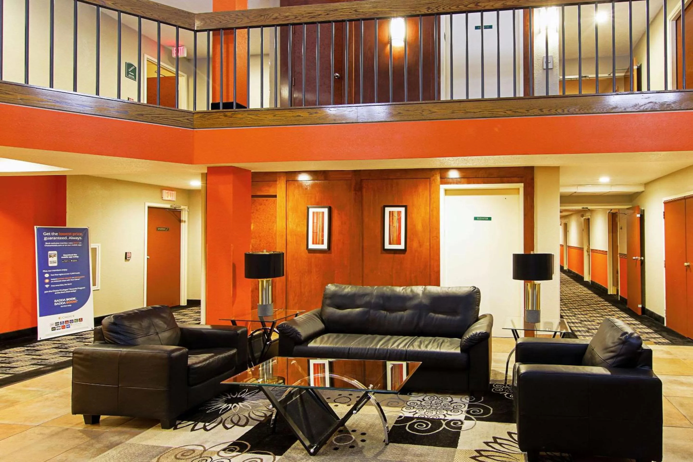 Lobby or reception in Quality Inn Plainfield I-395