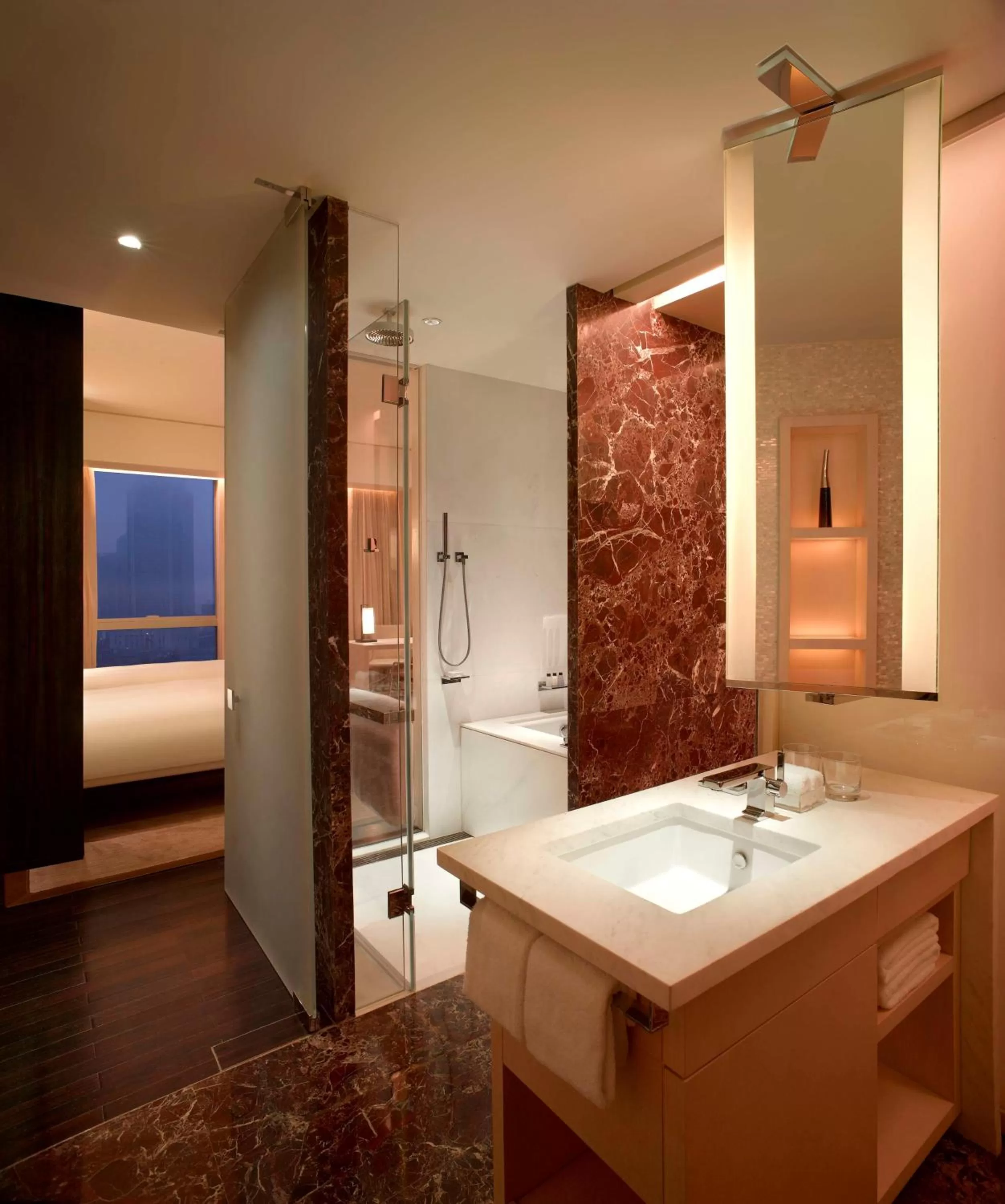 Bathroom in Grand Hyatt Guangzhou