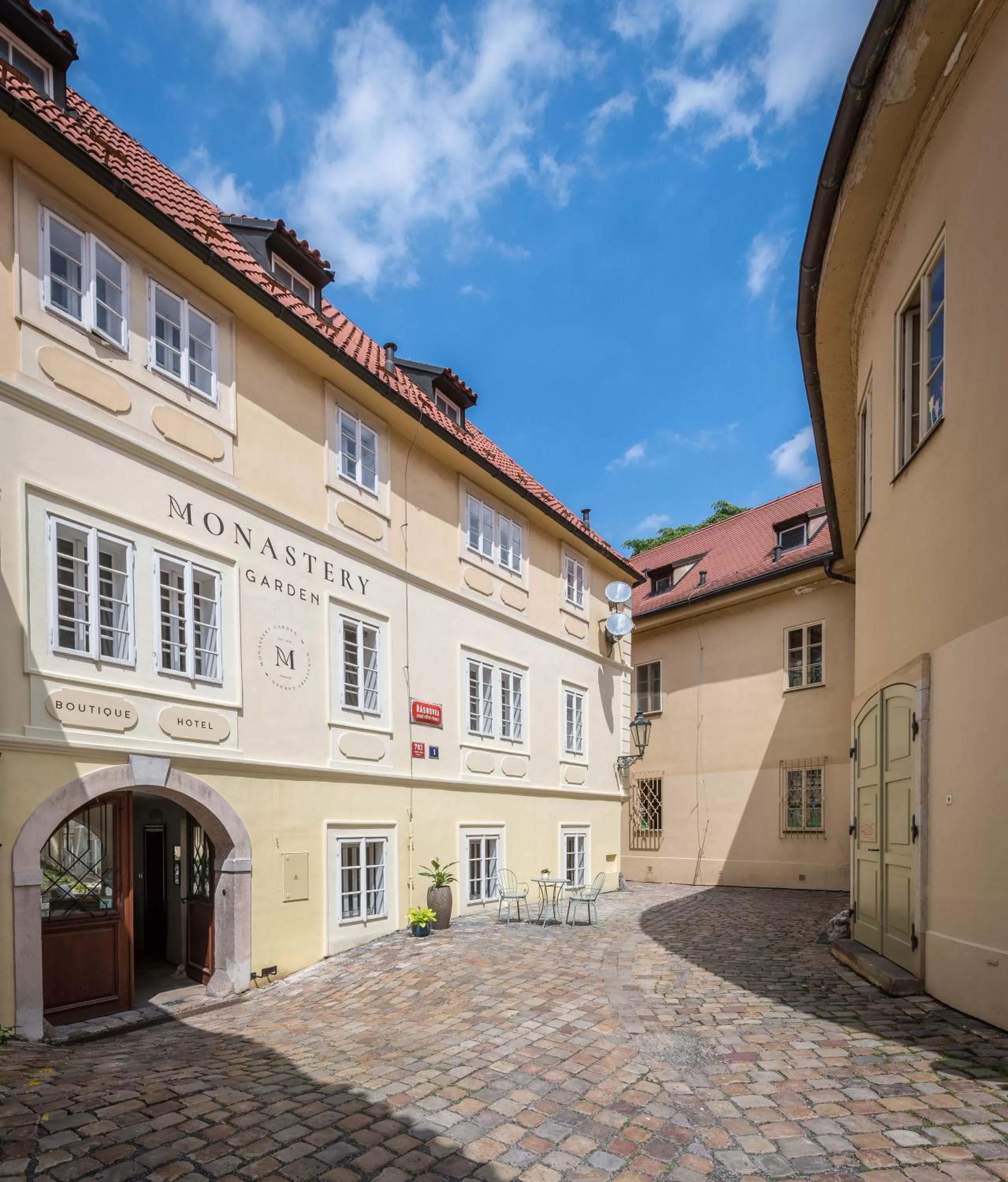 Property building in Monastery Garden Prague