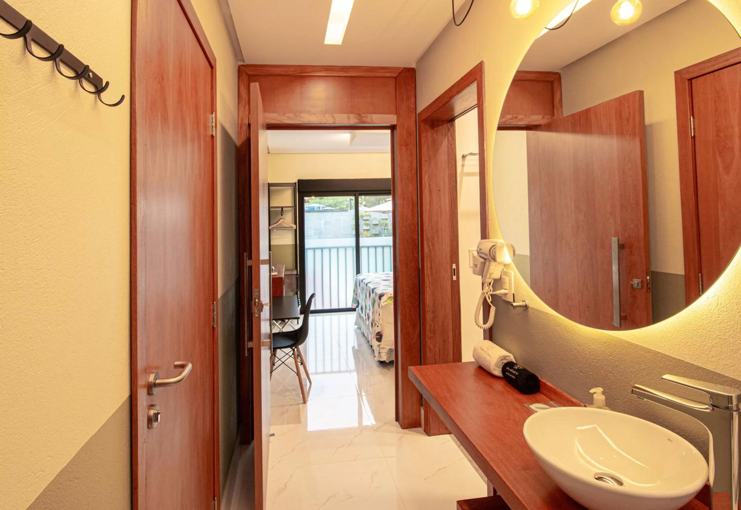 Bathroom in Pousada Flores do Carmo