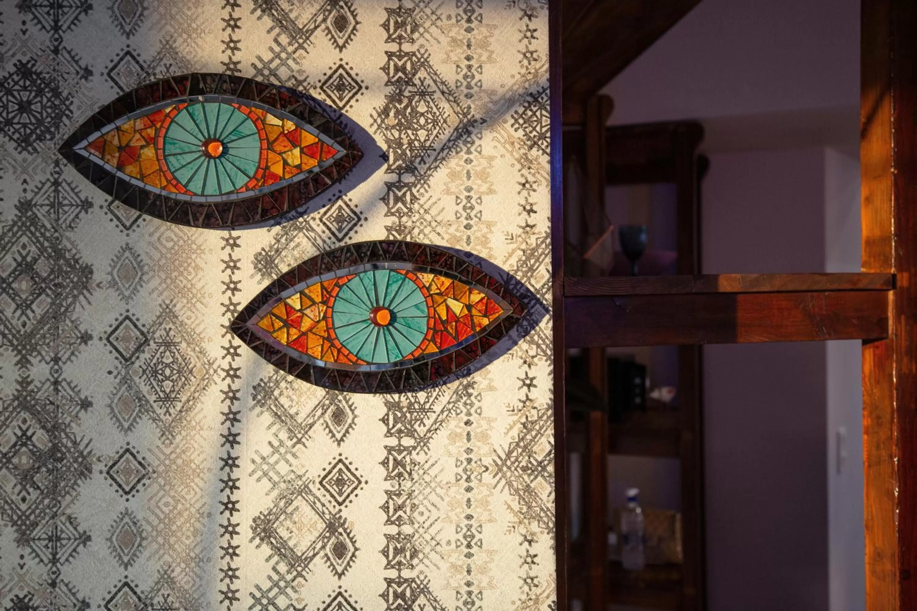 Decorative detail in Downtown Athens Lofts - The Acropolis Observatory