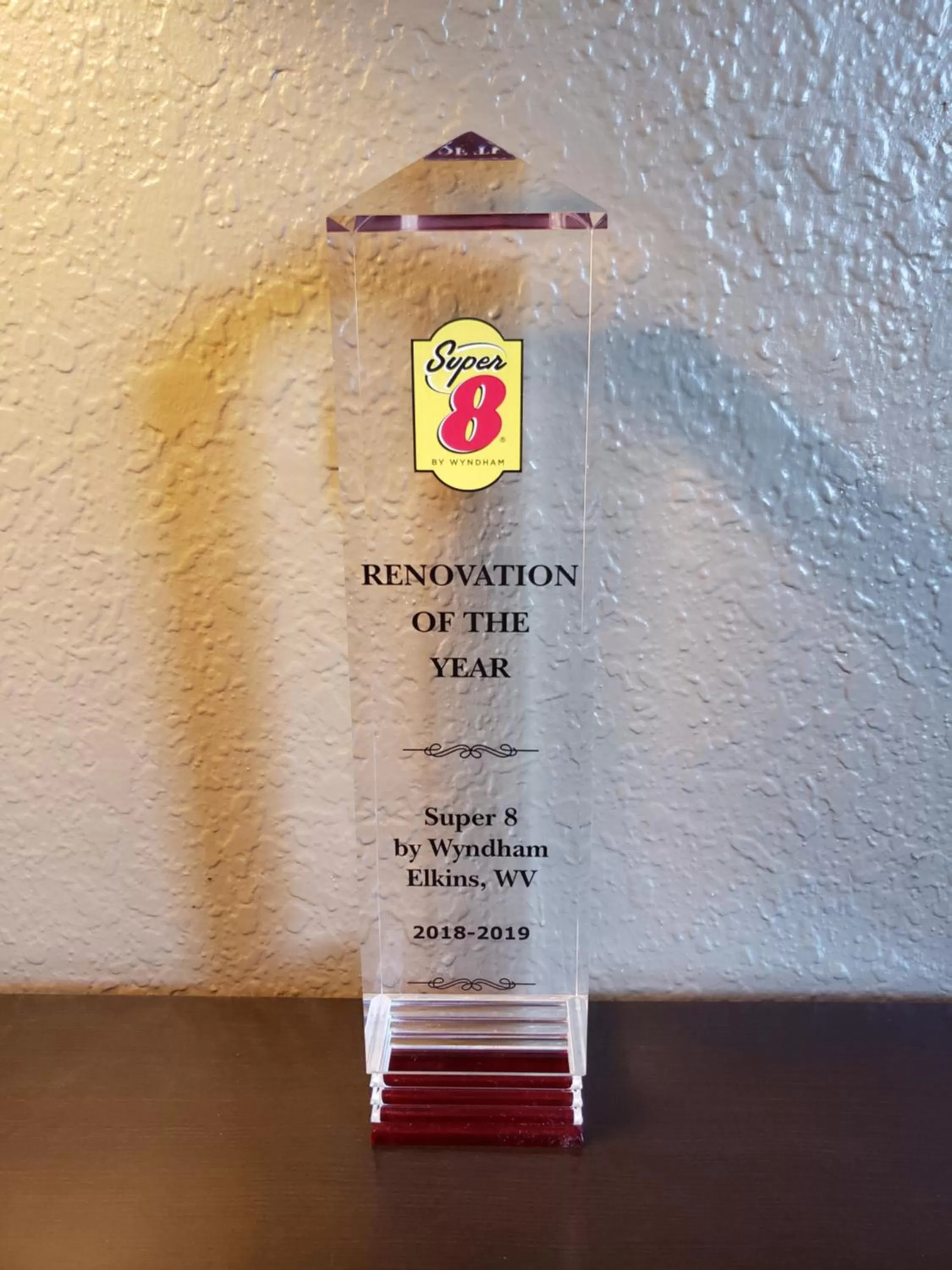 Certificate/Award in Super 8 by Wyndham Elkins