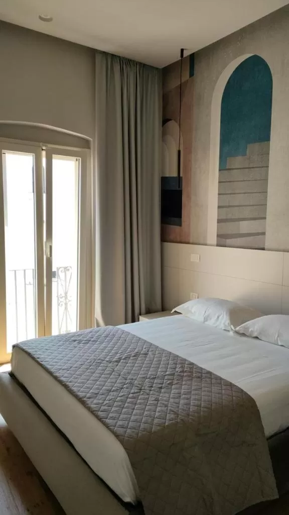 Bed in Nonno Nicola Rooms