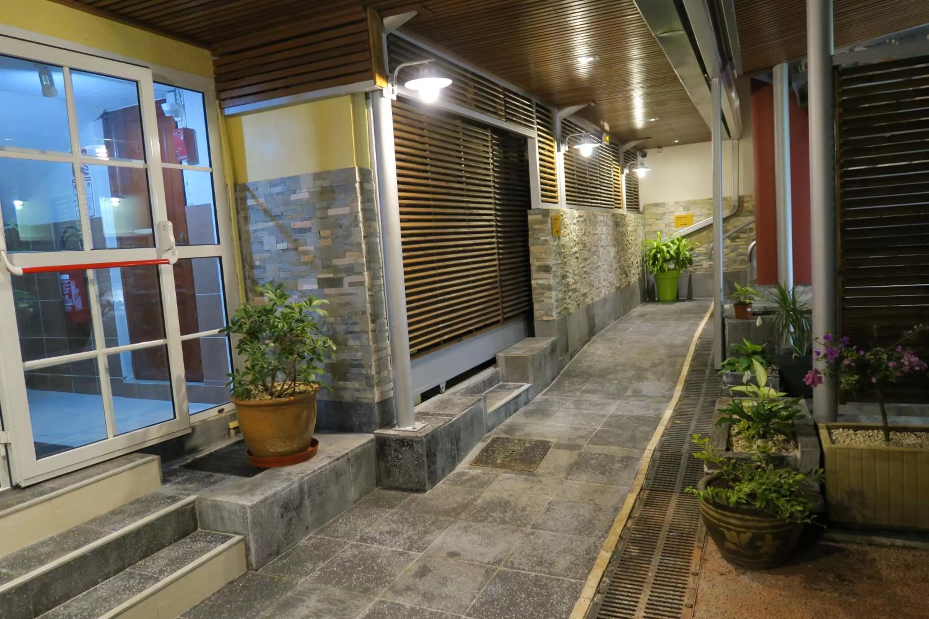 Facade/entrance in Central Hotel