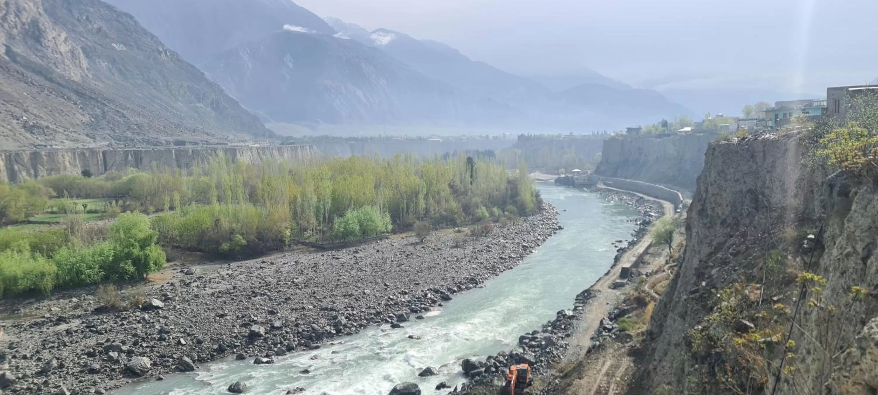 Natural landscape in Indus Lodges Gilgit