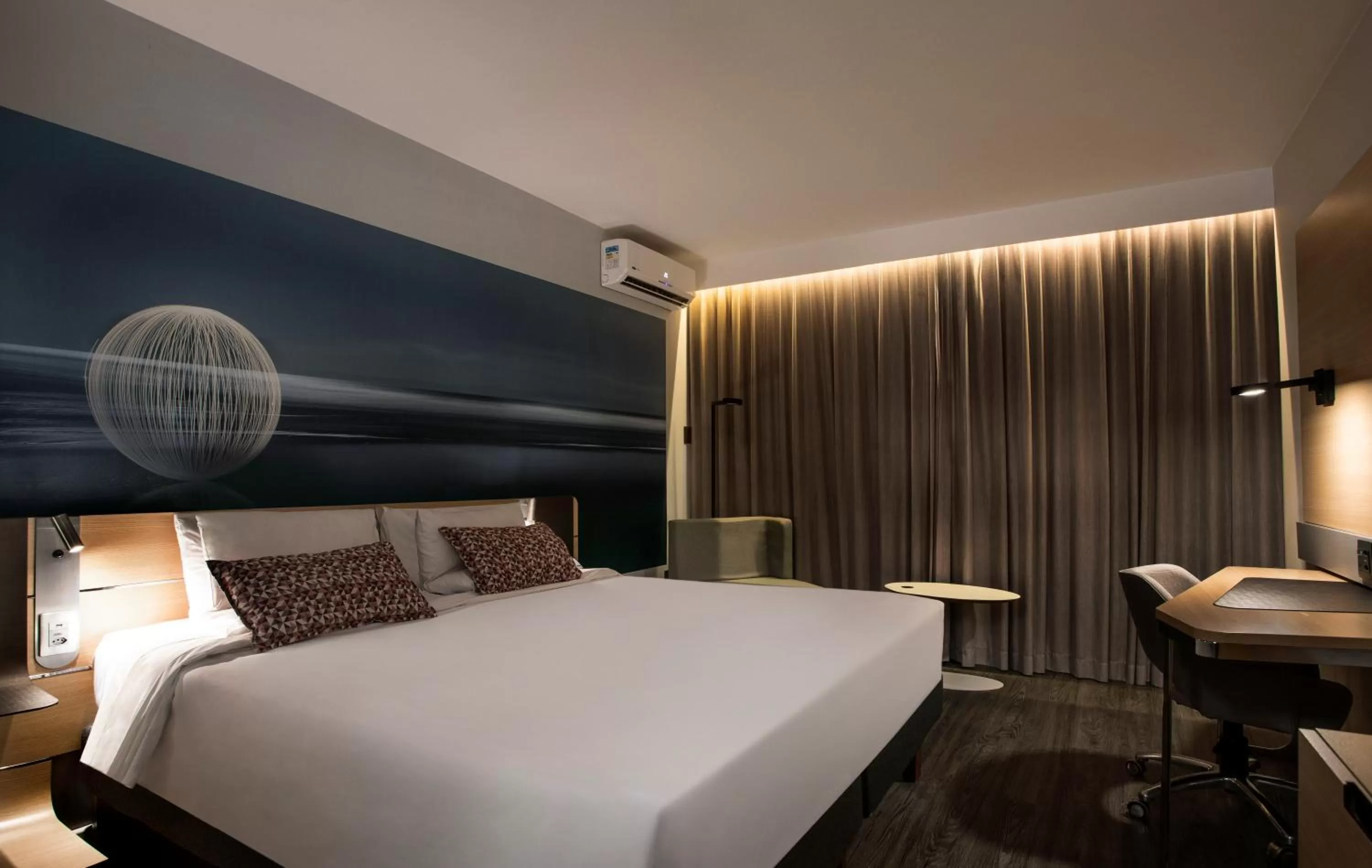 Bed in Novotel Sao Paulo Morumbi