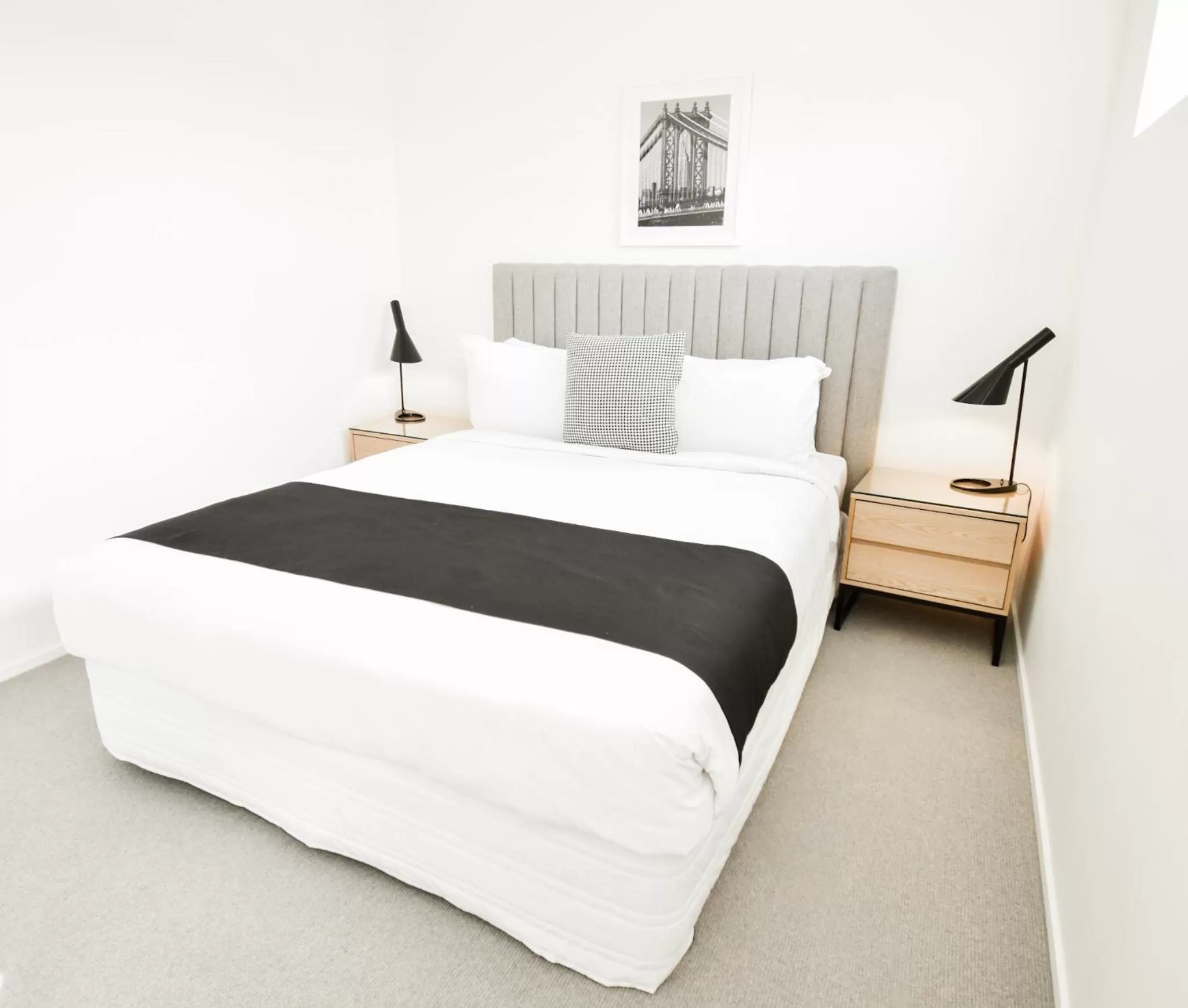 Bed in Belise Apartments