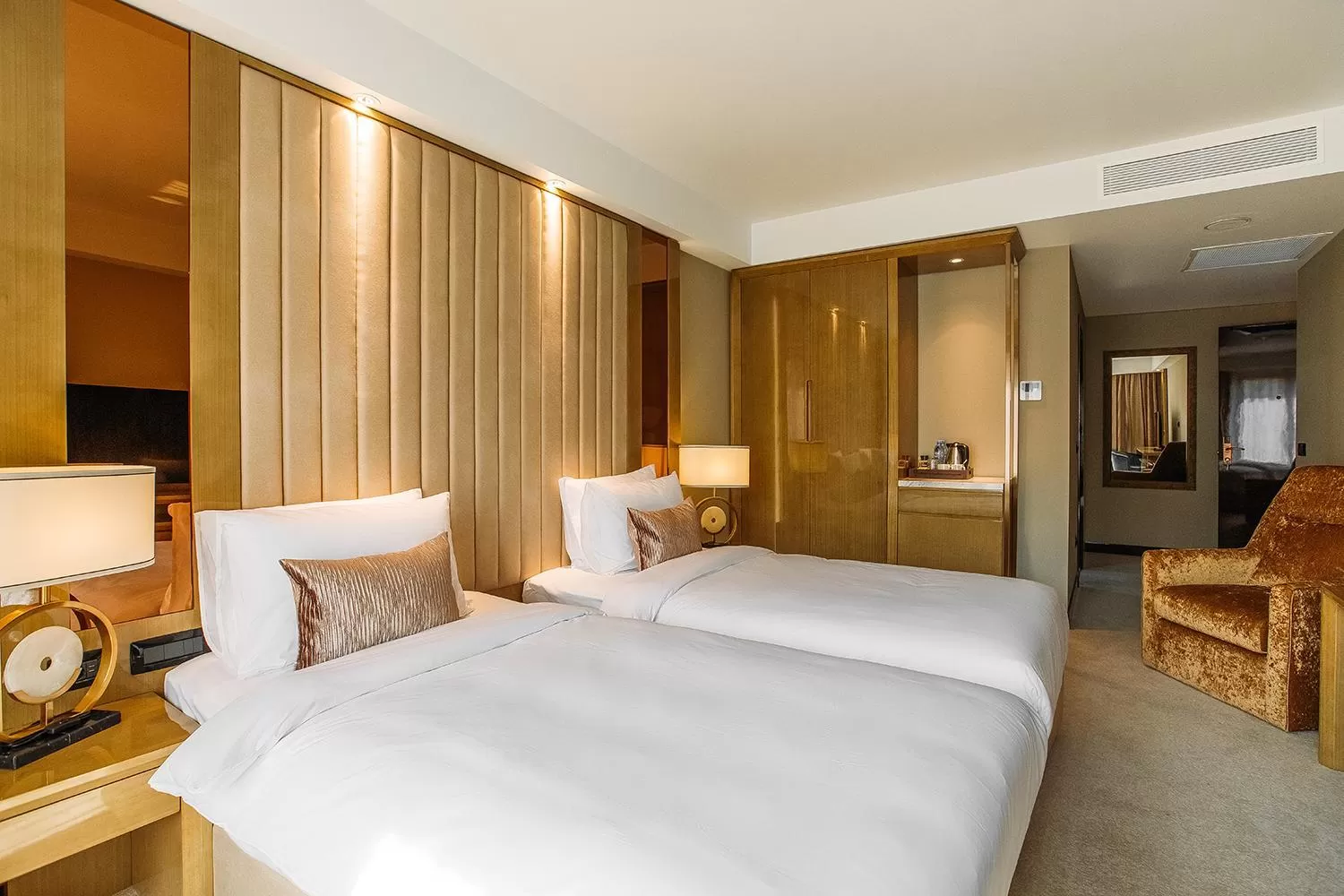 Photo of the whole room, Bed in Marjan Plaza Hotel