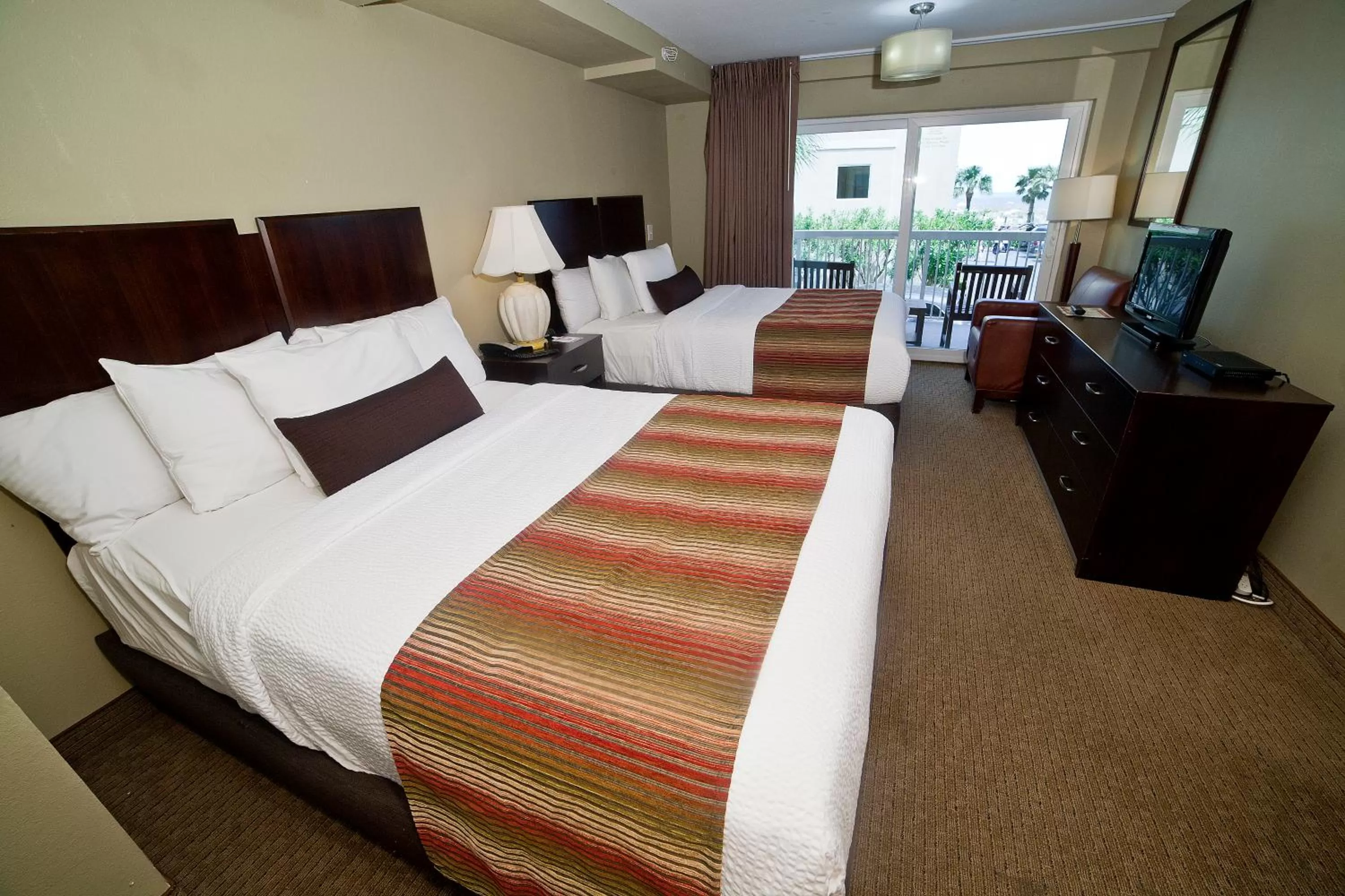 Photo of the whole room, Bed in DeSoto Beach Hotel