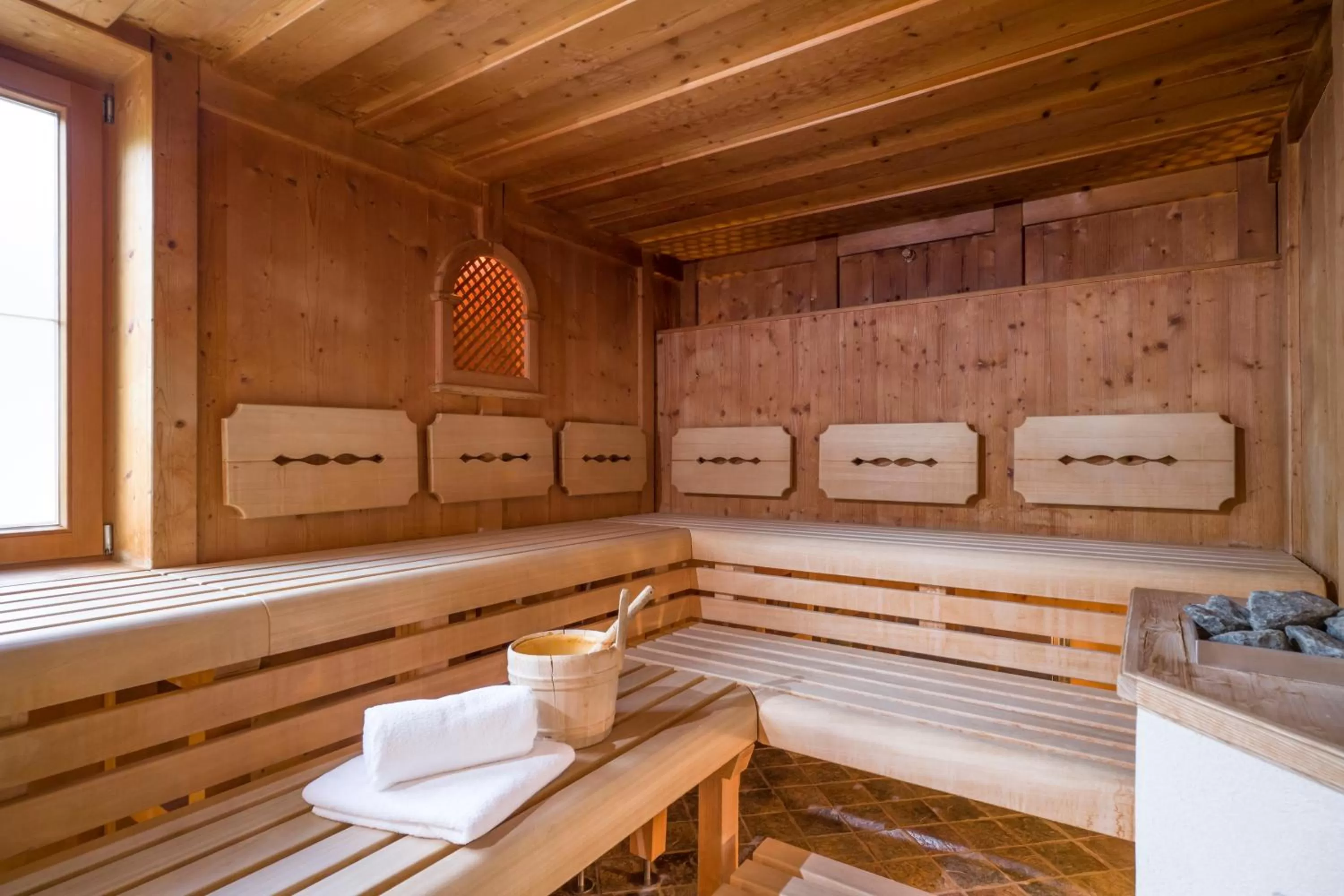 Sauna in Alpenhof Hotel Garni Suprême
