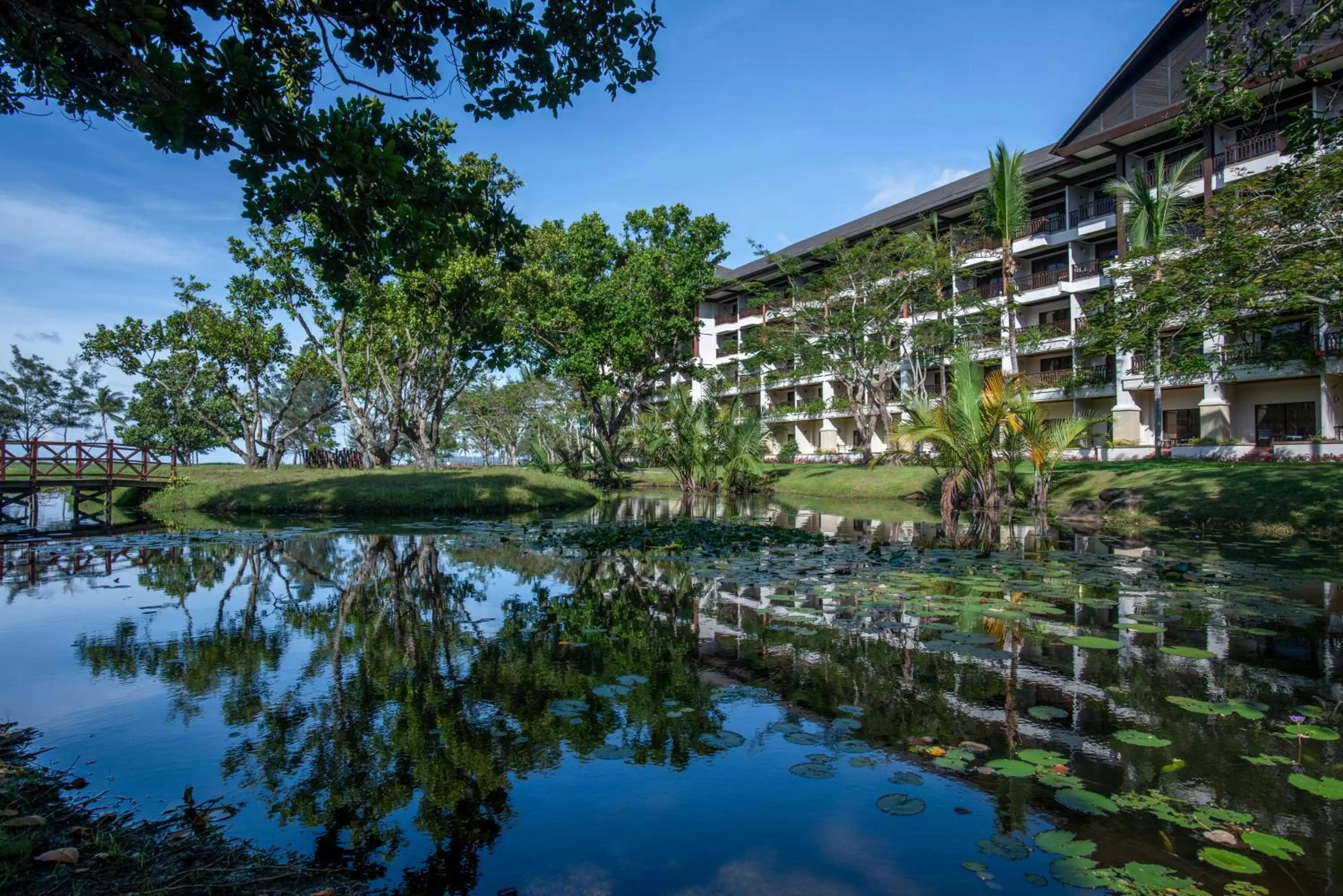 Property building in Nexus Resort & Spa Karambunai