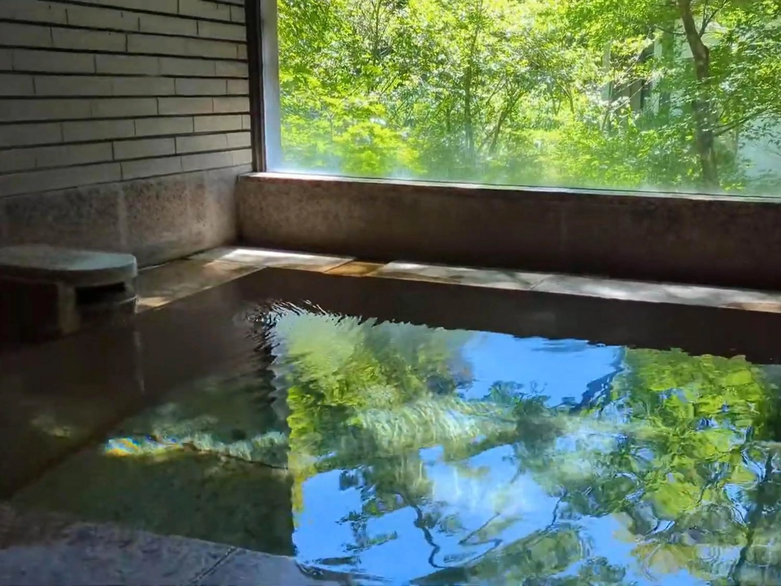 Hot Spring Bath in Ryuguden