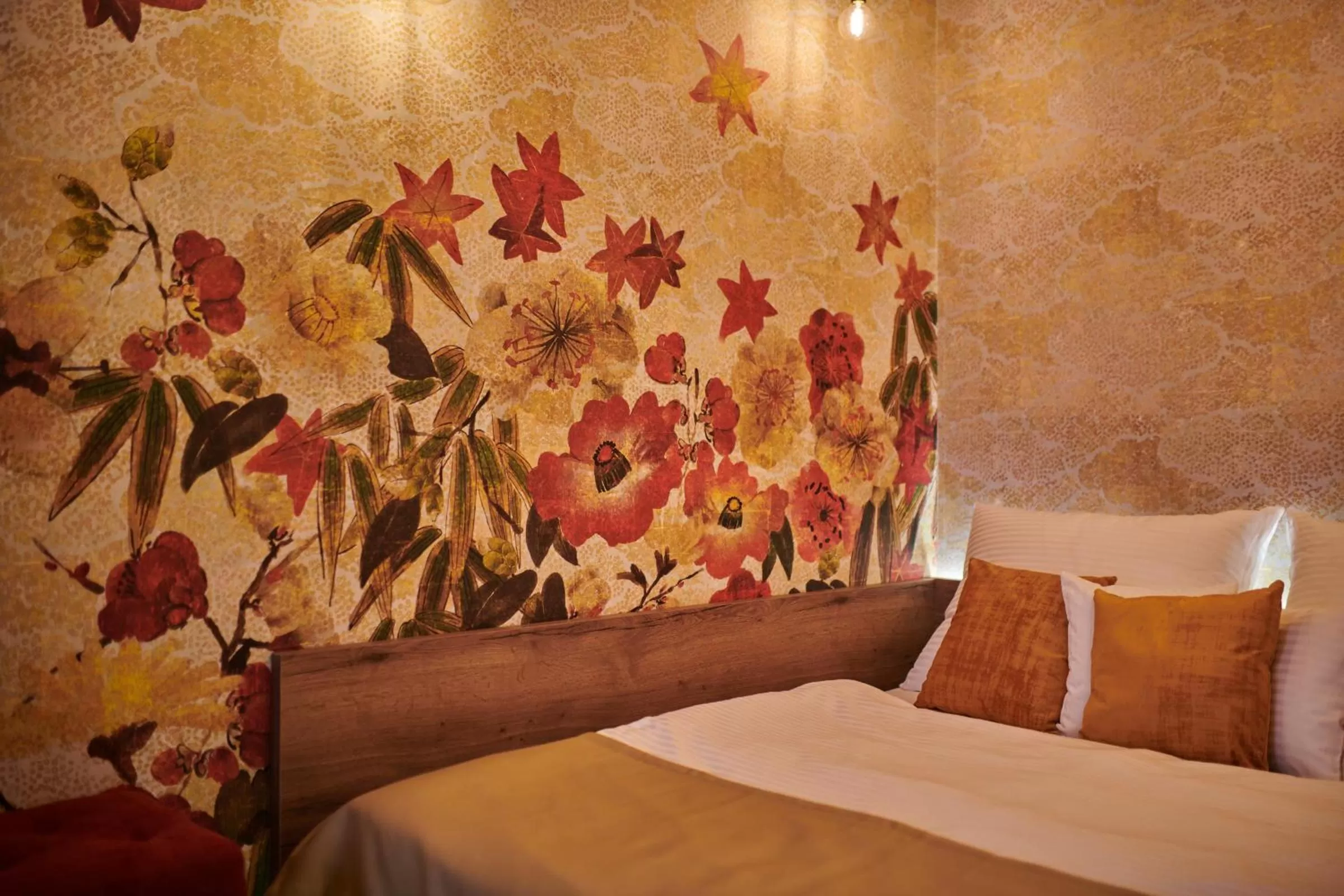 Bed in Hotel Alfréd a Hermína