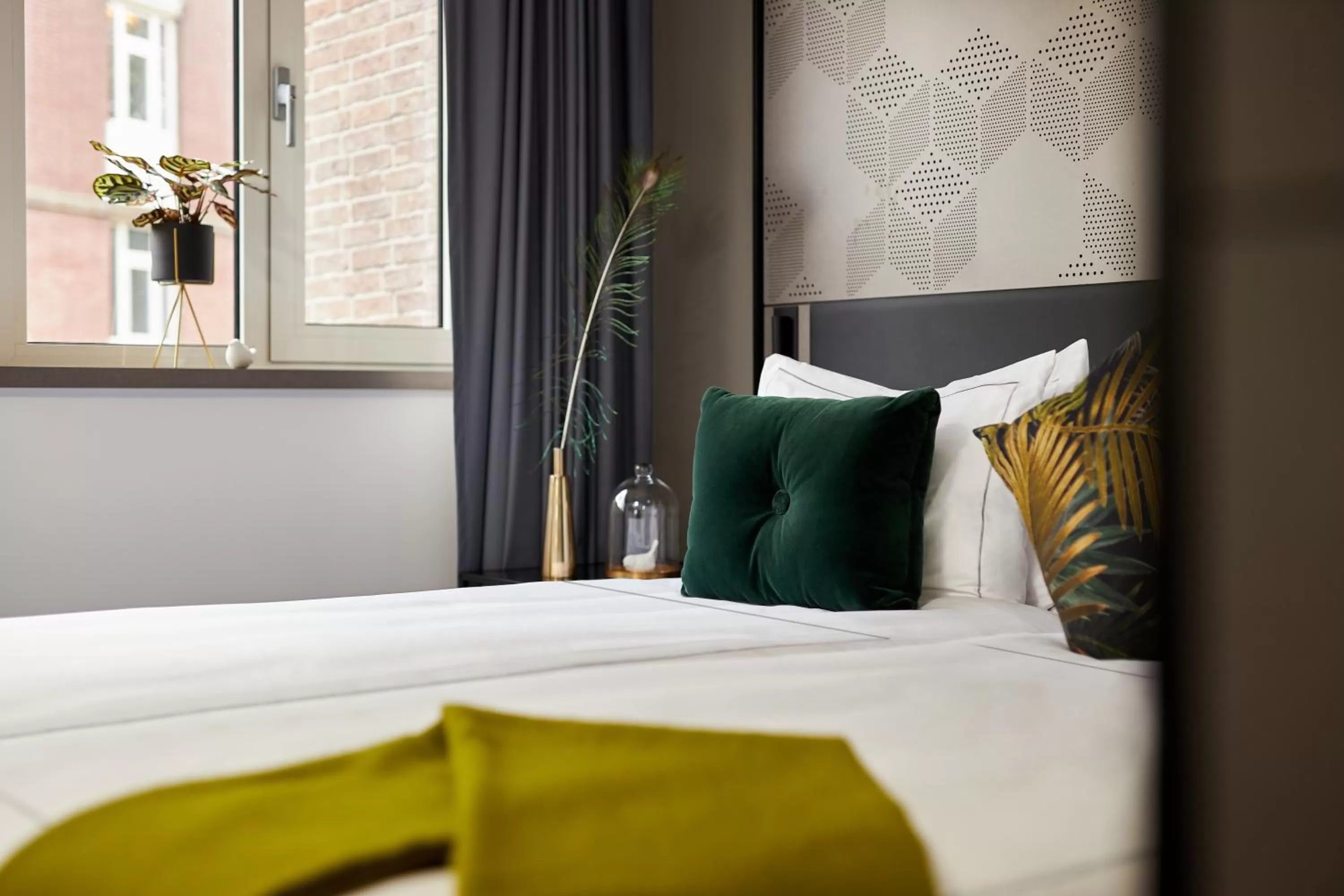 Bed in Park Plaza Vondelpark Amsterdam