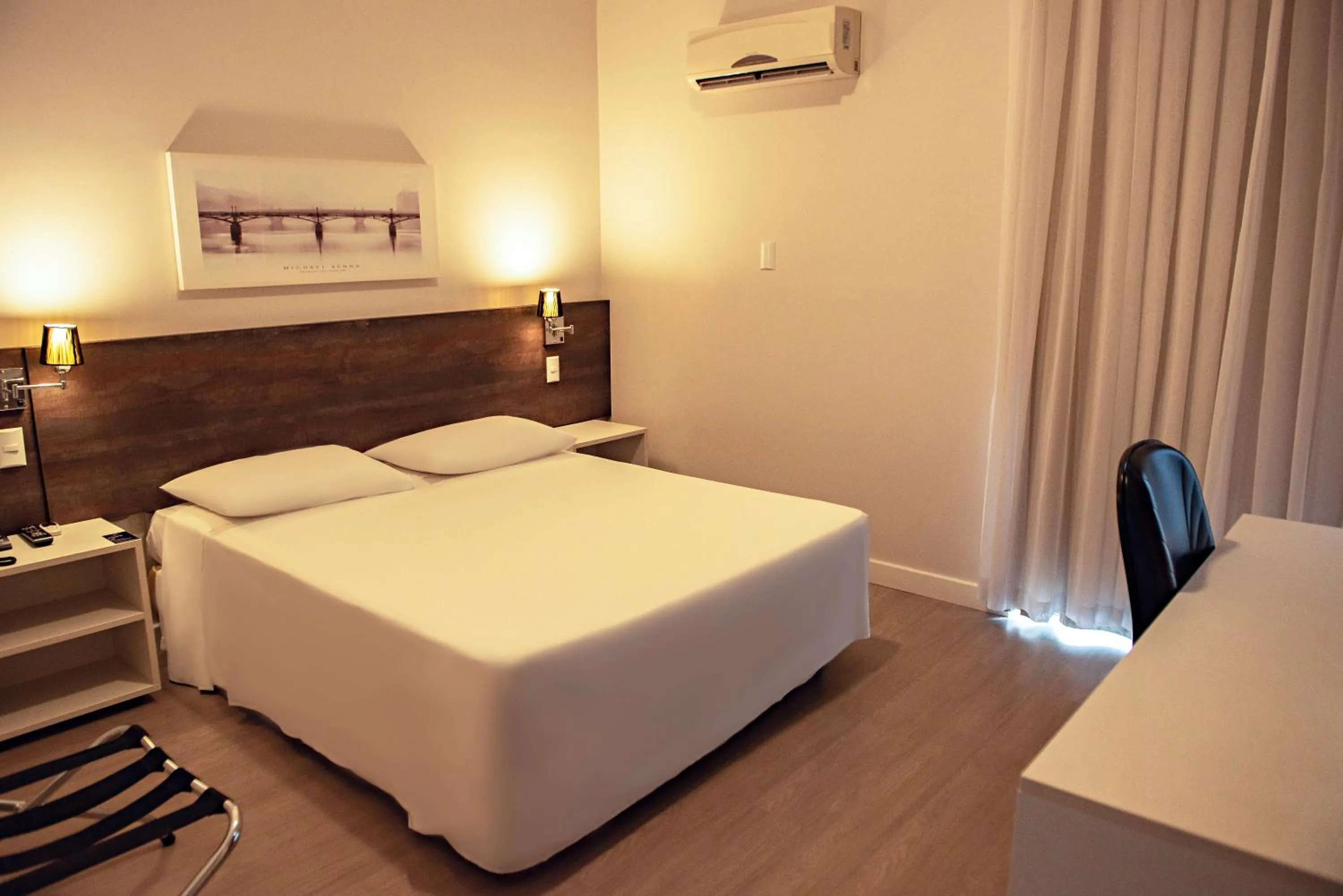 Bed in Charrua Hotel