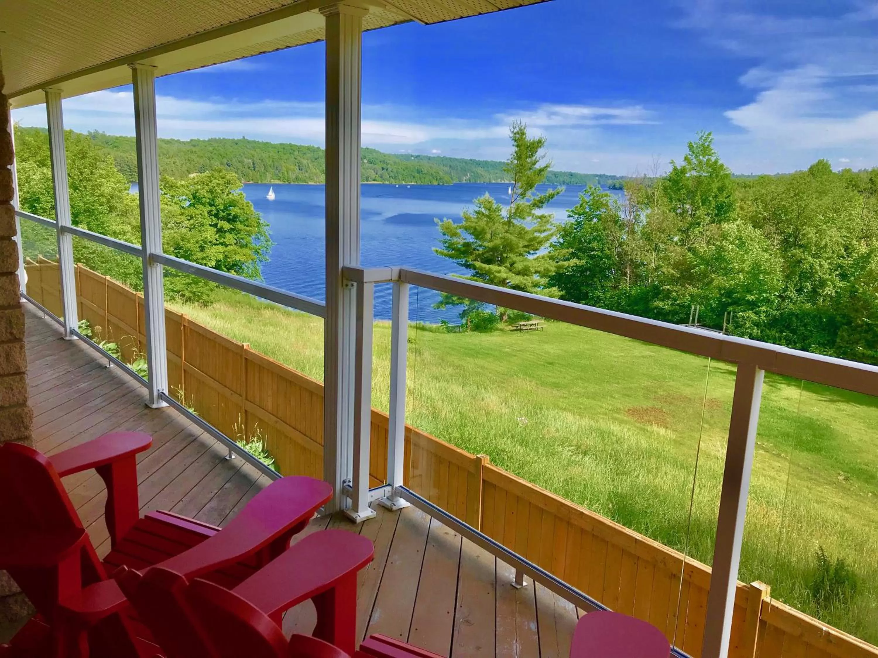 Balcony/Terrace in Auberge Tom B&B