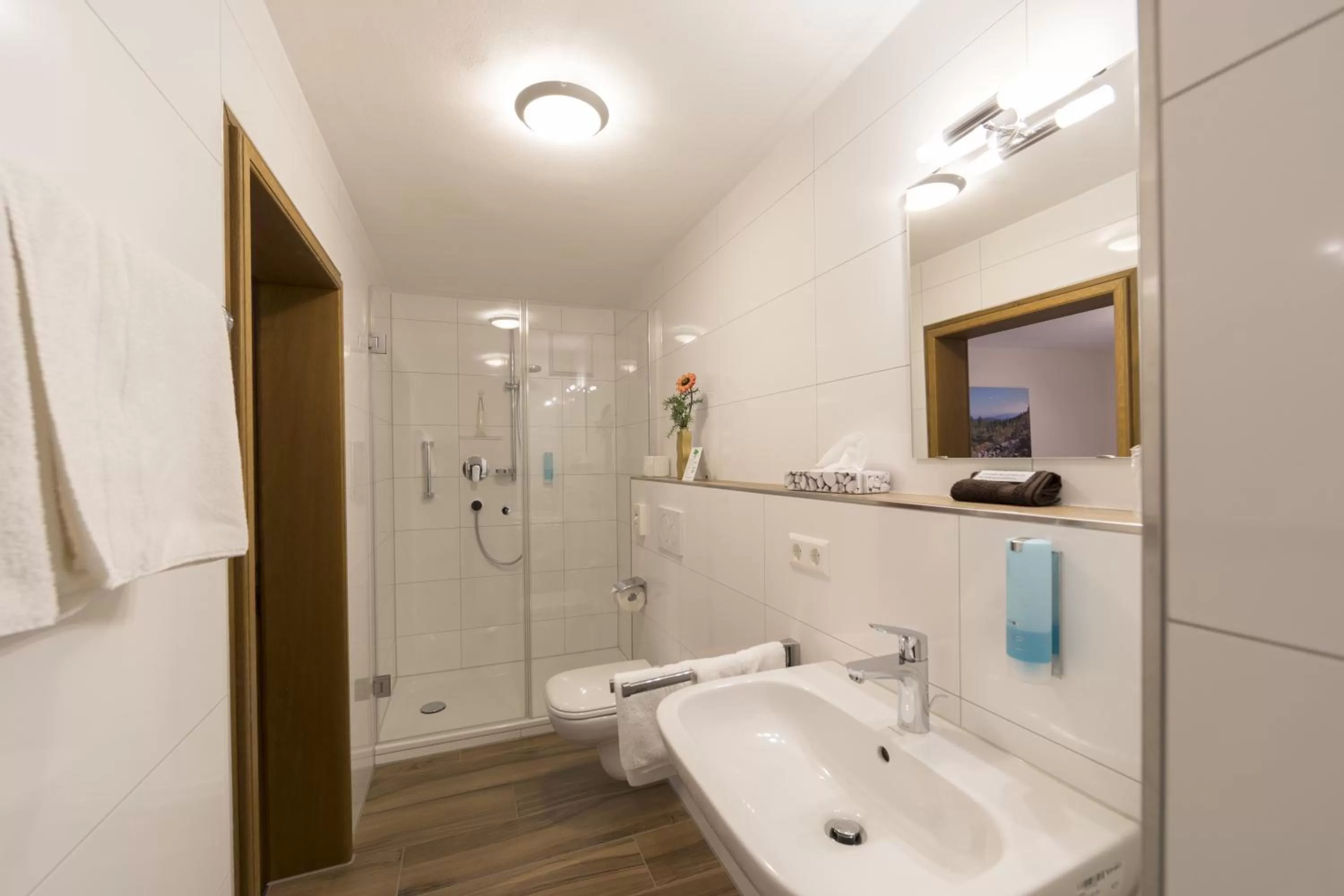 Shower in RelaxHotel Tannenhof