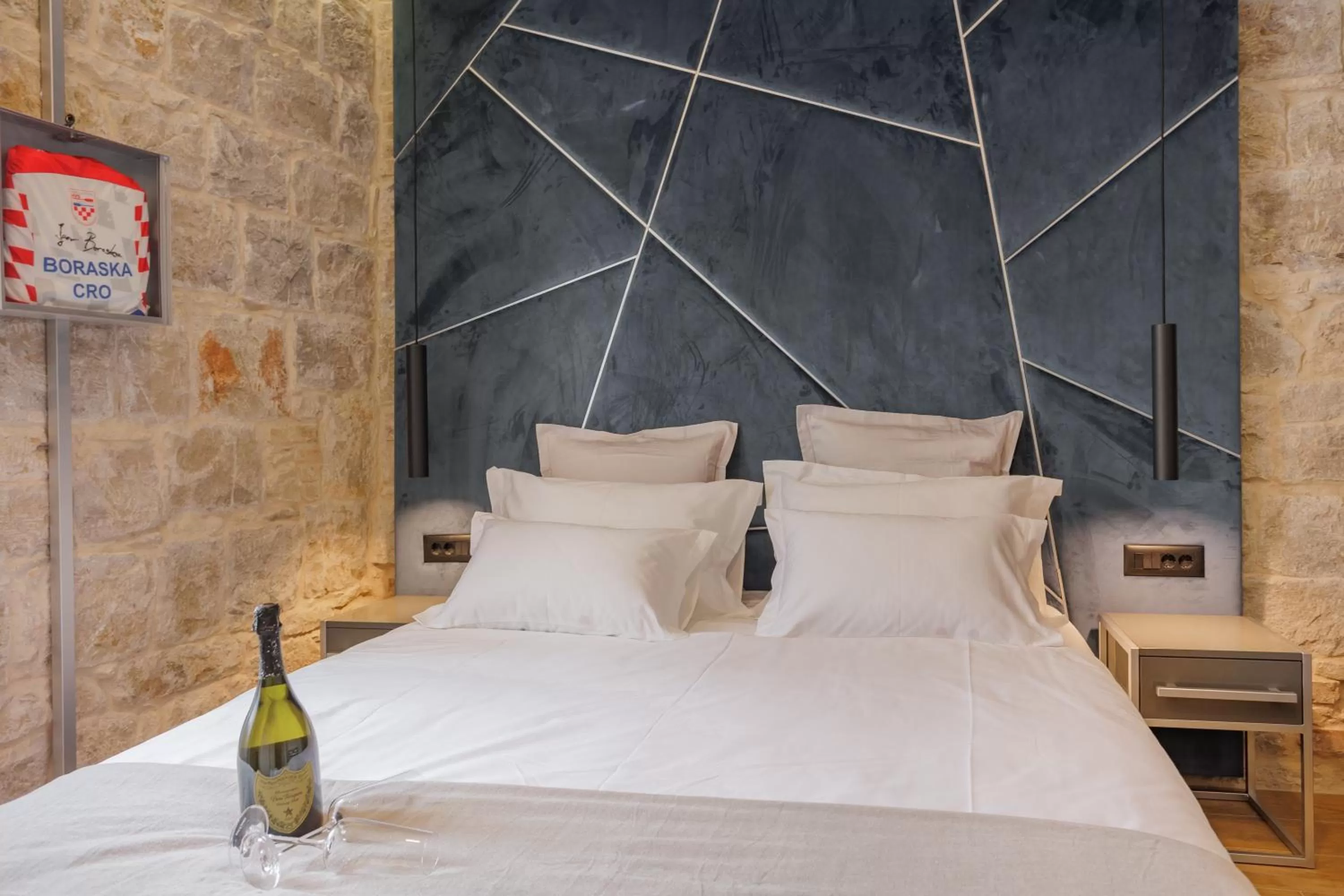 Bedroom, Bed in Heritage Rooms Split Olympic Dream