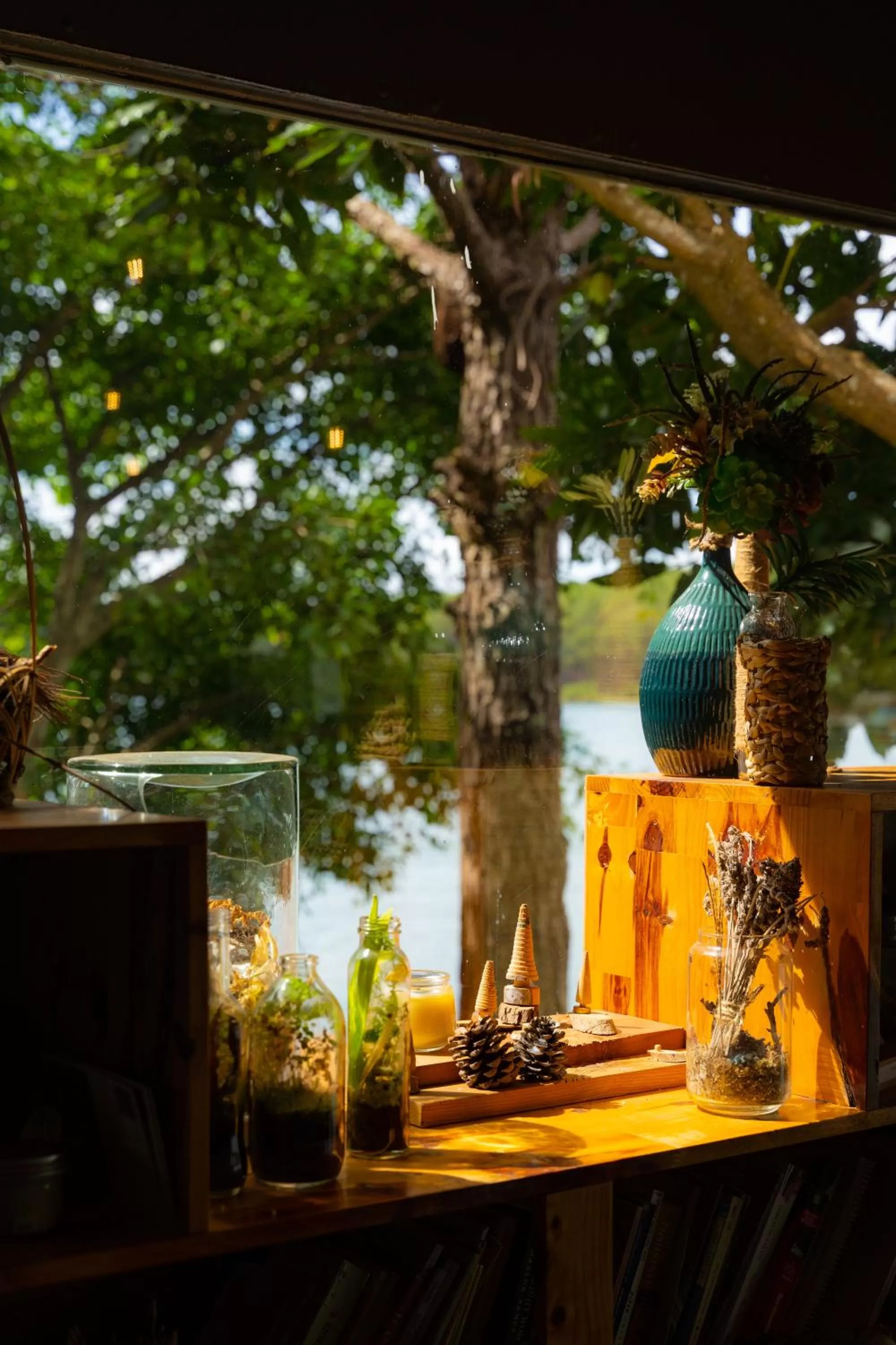 Decorative detail in The Lake House Dalat