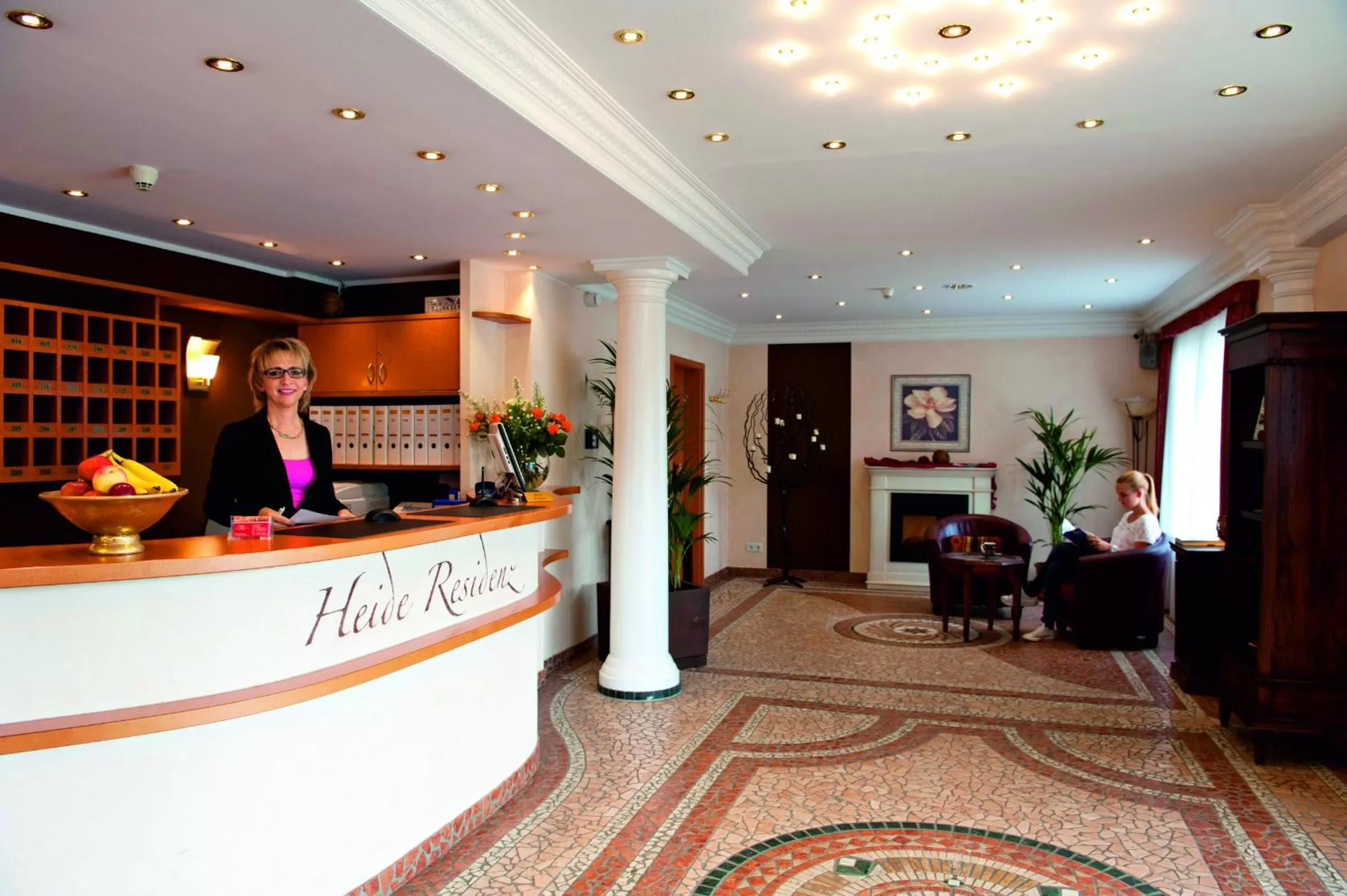 Lobby or reception in Hotel Heide Residenz