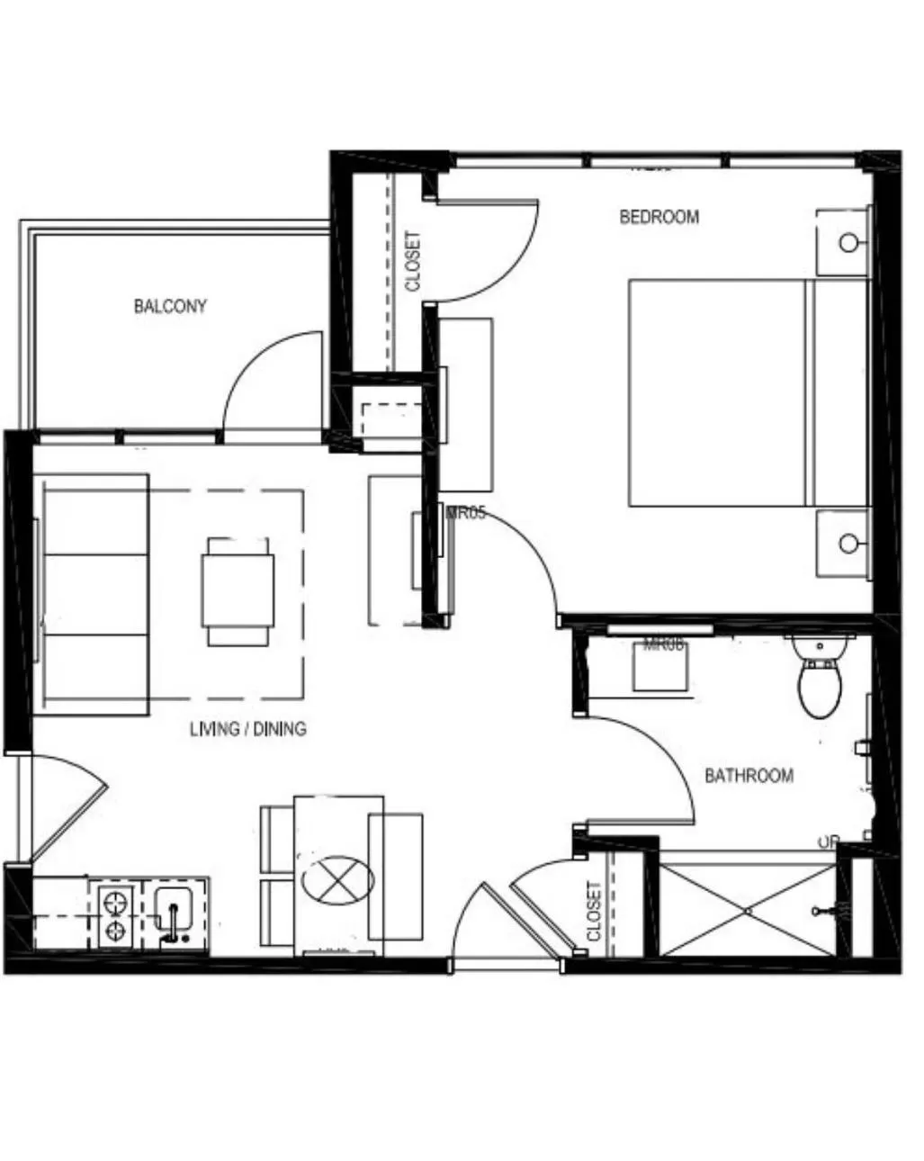 Floor plan in The Grove Resort & Water Park Orlando