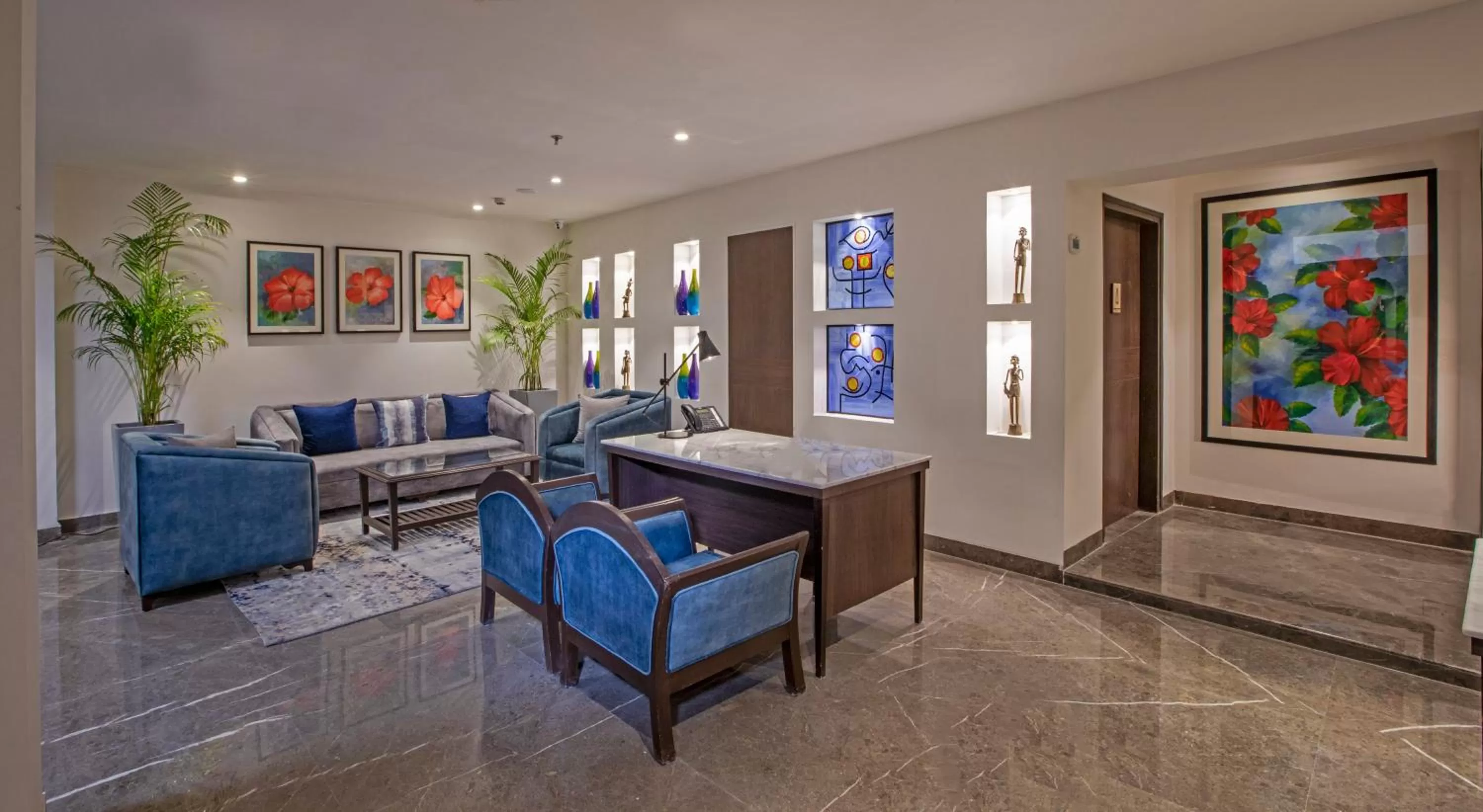 Lobby or reception in Lemon Tree Premier, Rishikesh