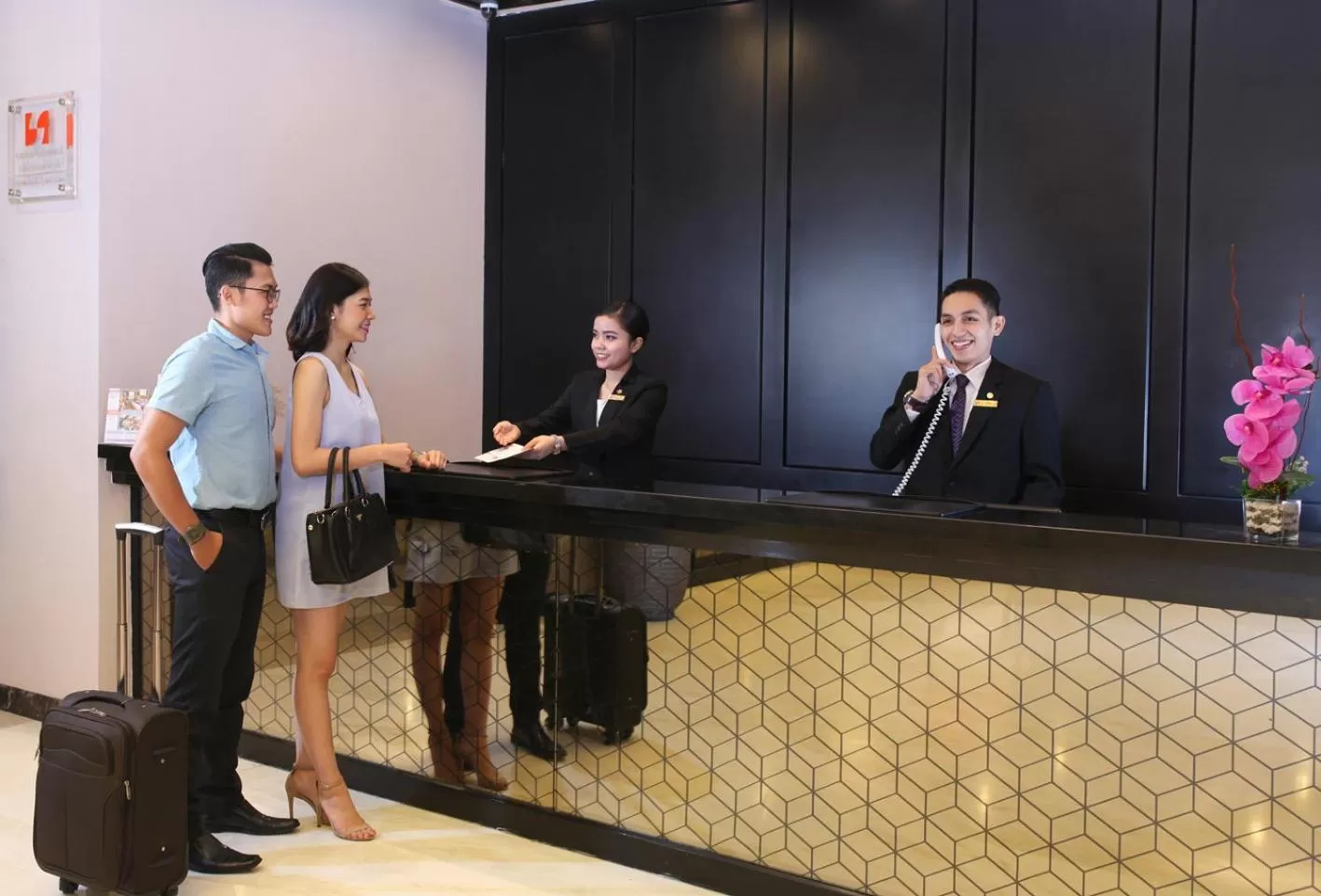Lobby or reception in Swiss-Belinn Tunjungan Surabaya
