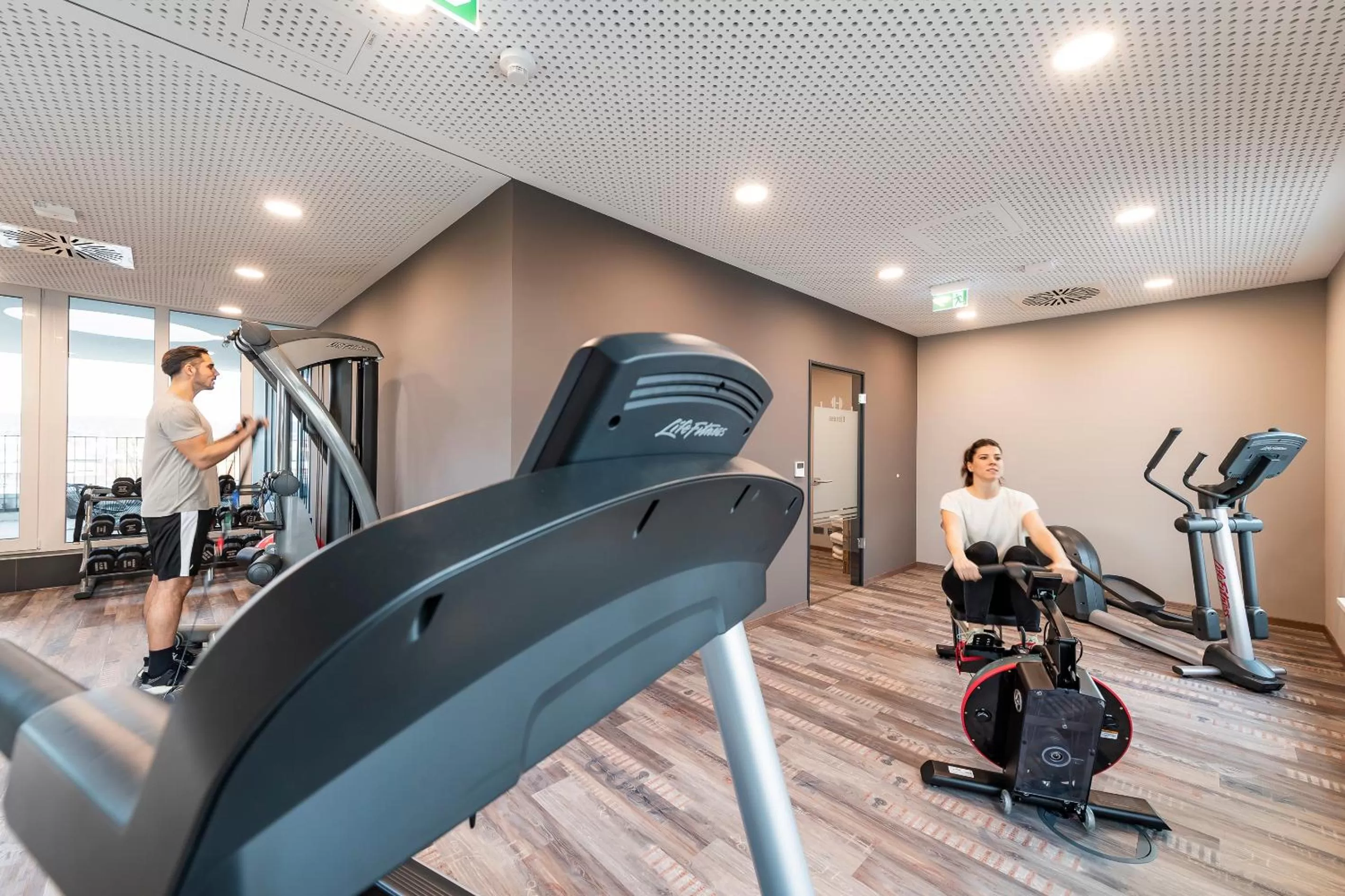 Fitness centre/facilities in HARBR. hotel Heilbronn