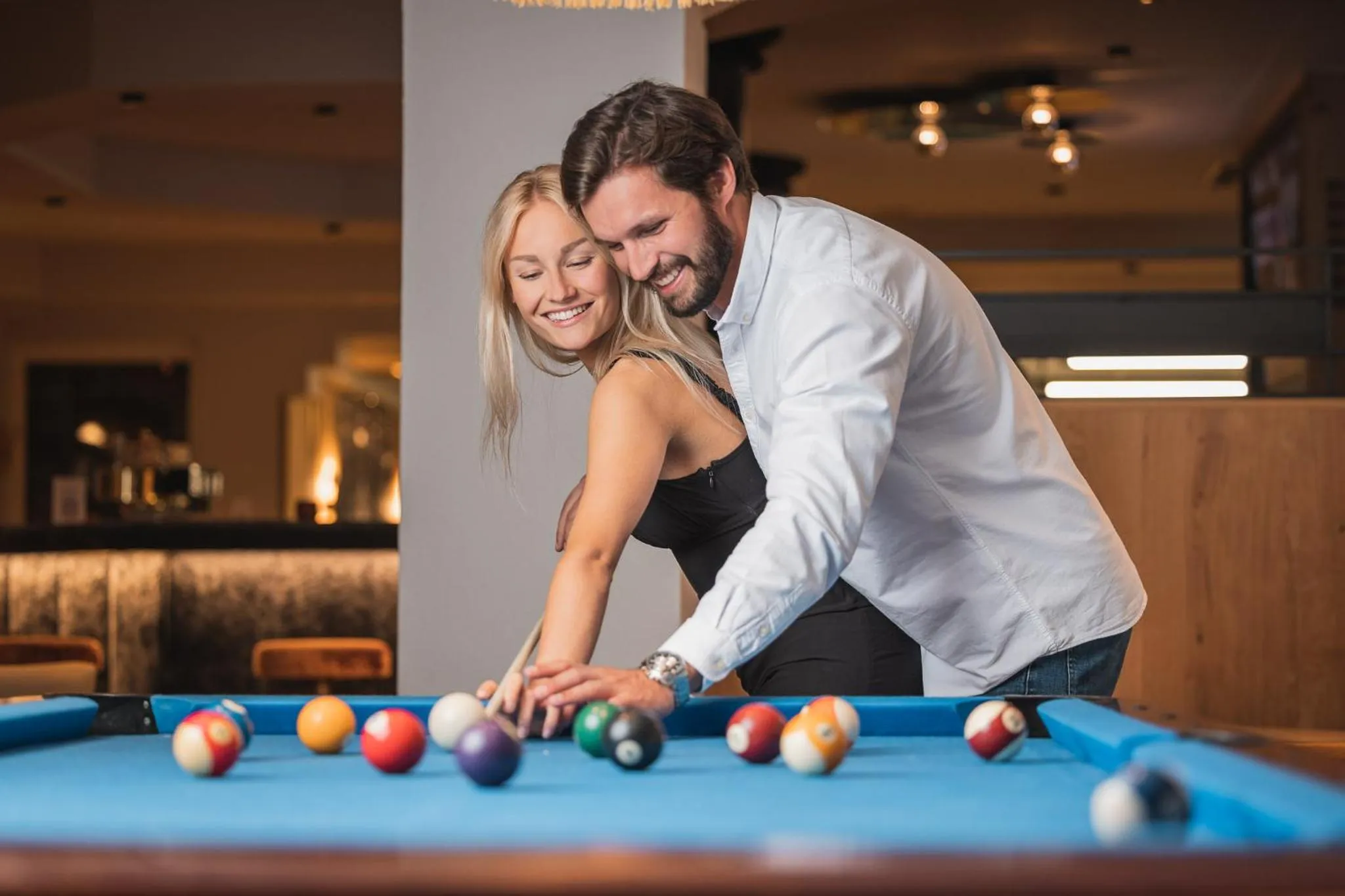 Billiard in Alpenpark Resort Superior