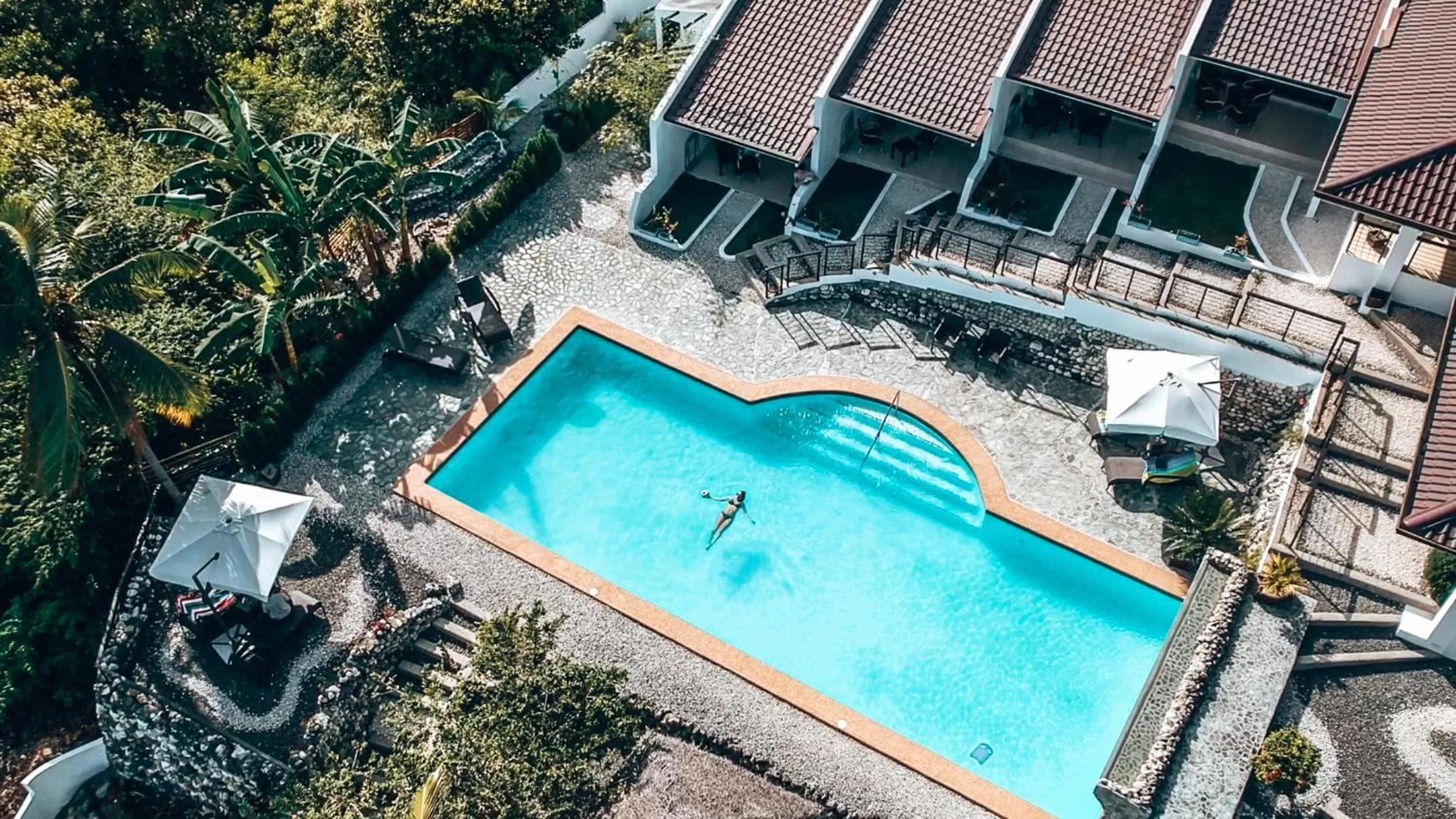 Swimming pool in Panorama de Argao Boutique Resort