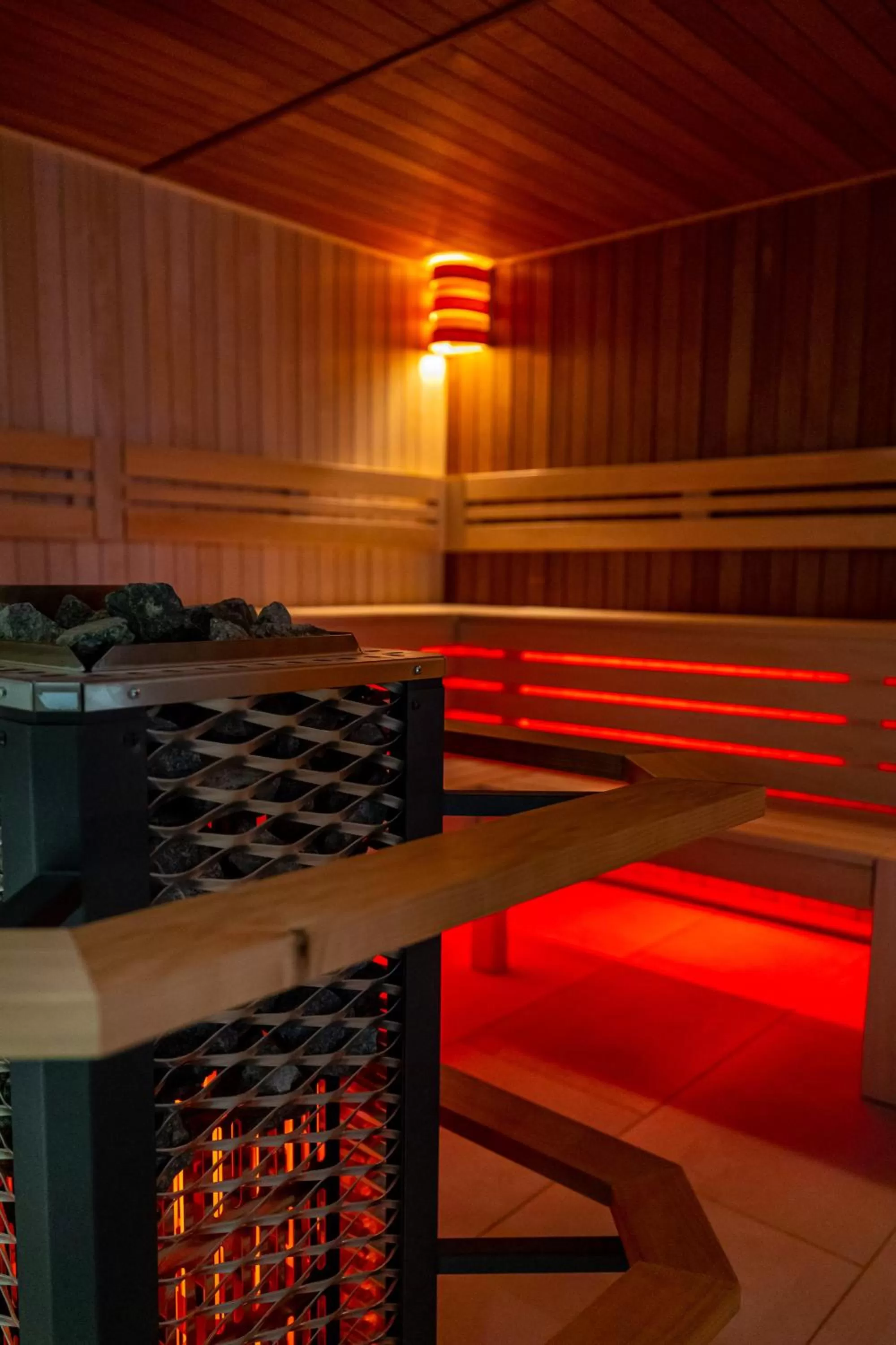 Sauna in Hotel Belmont