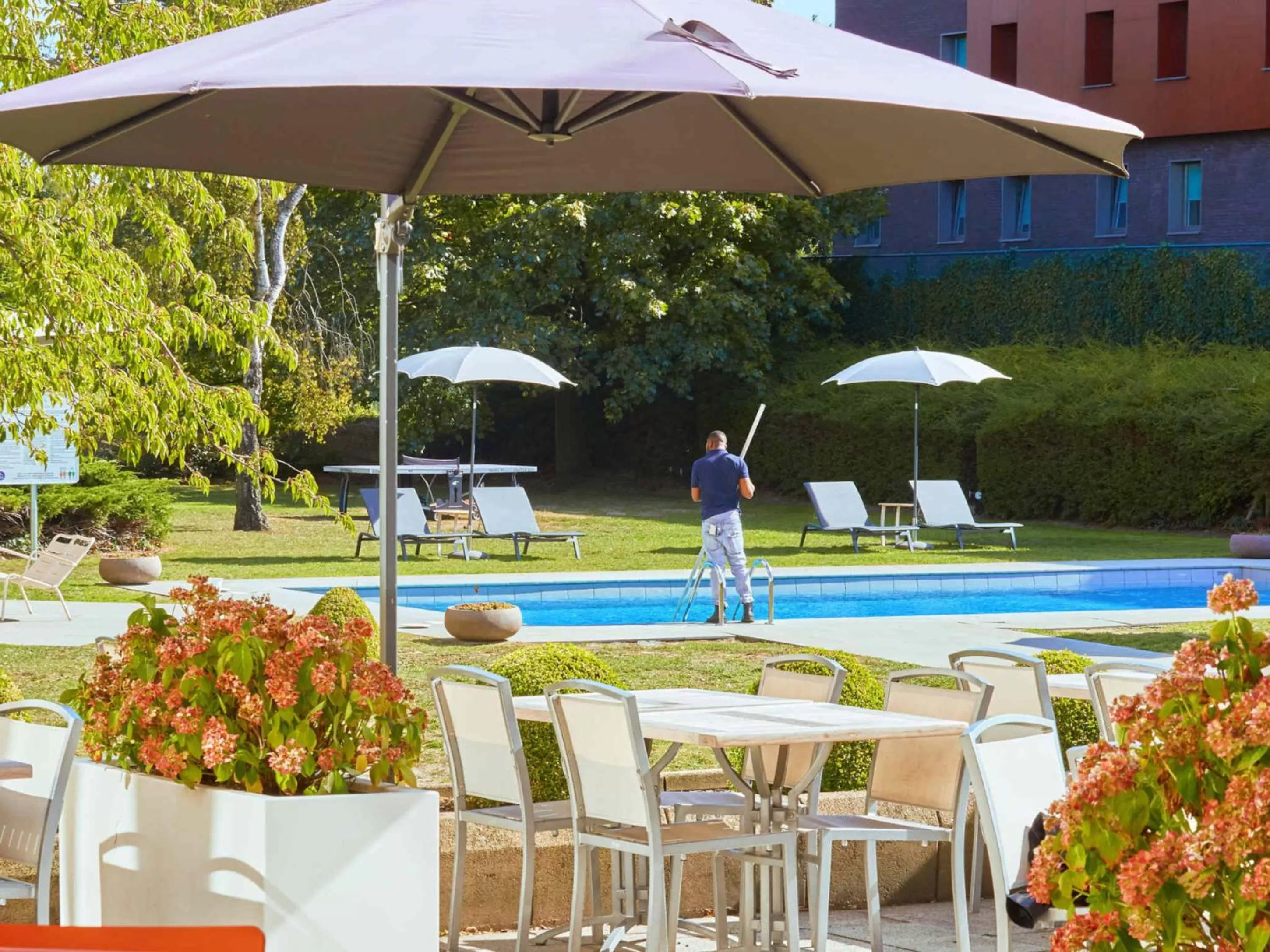 Garden in Novotel Antwerpen - Ekeren