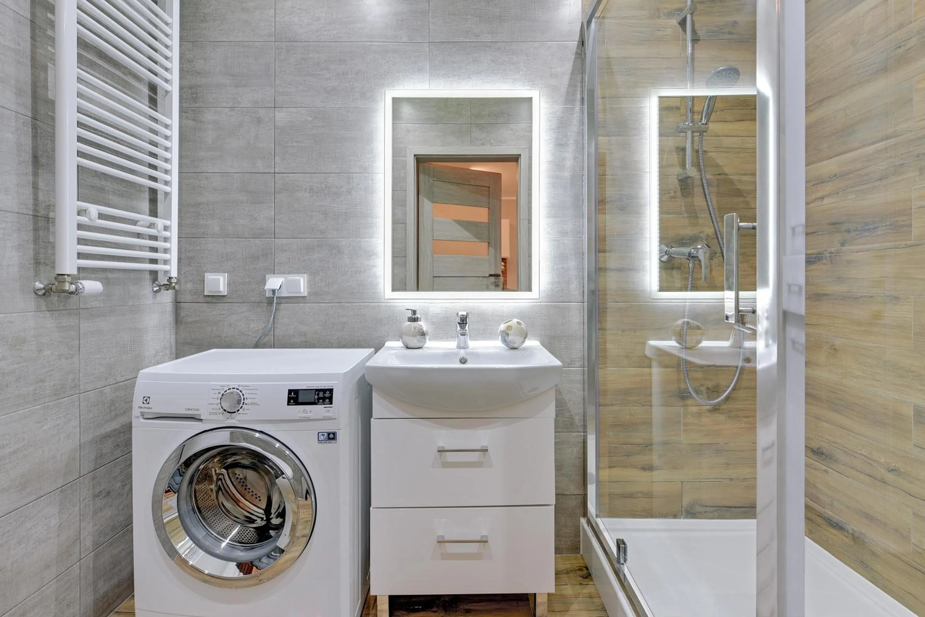 Bathroom in GRANO APARTMENTS Gdańsk Motława SPA & Wellness