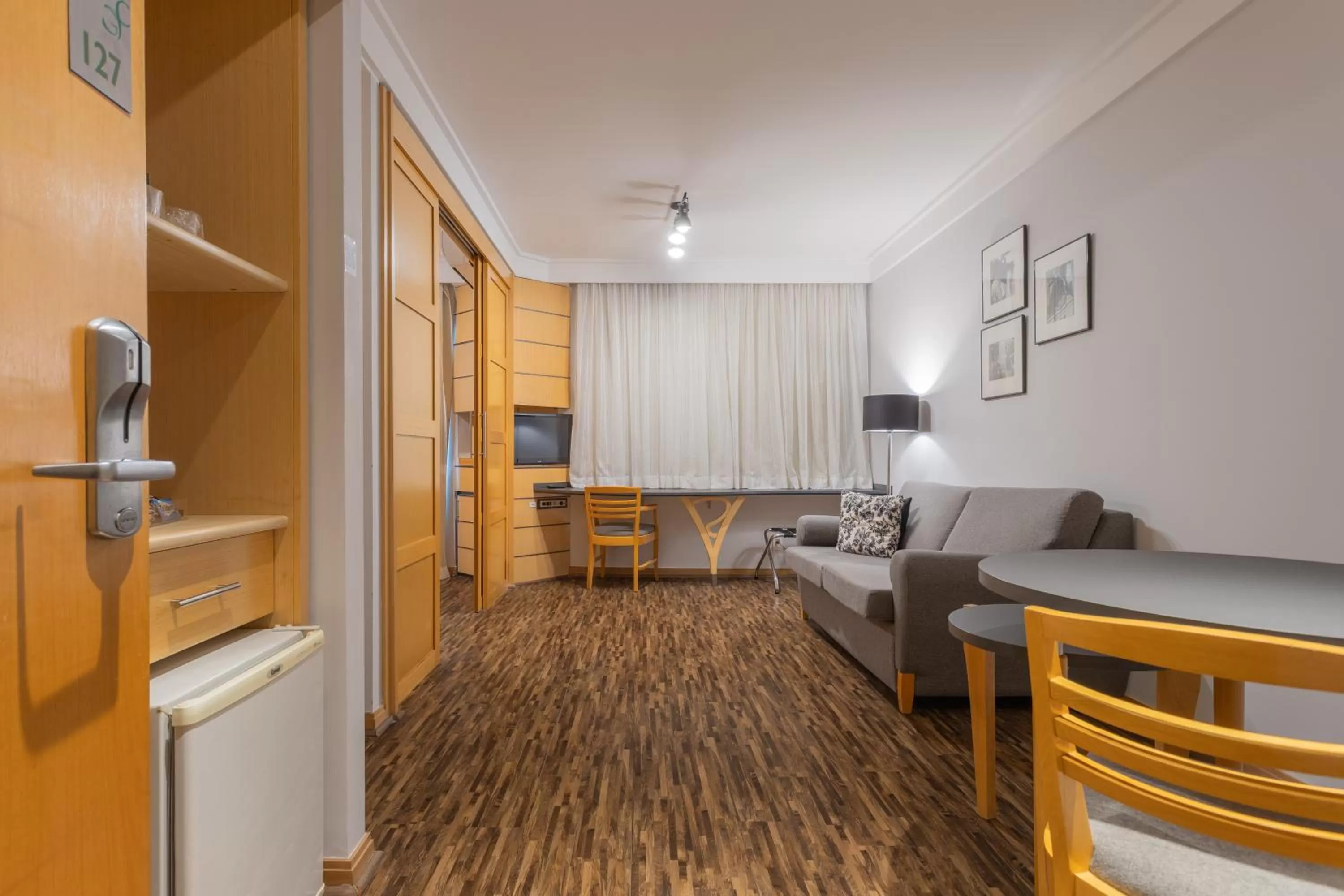 Living room in Green Place Ibirapuera