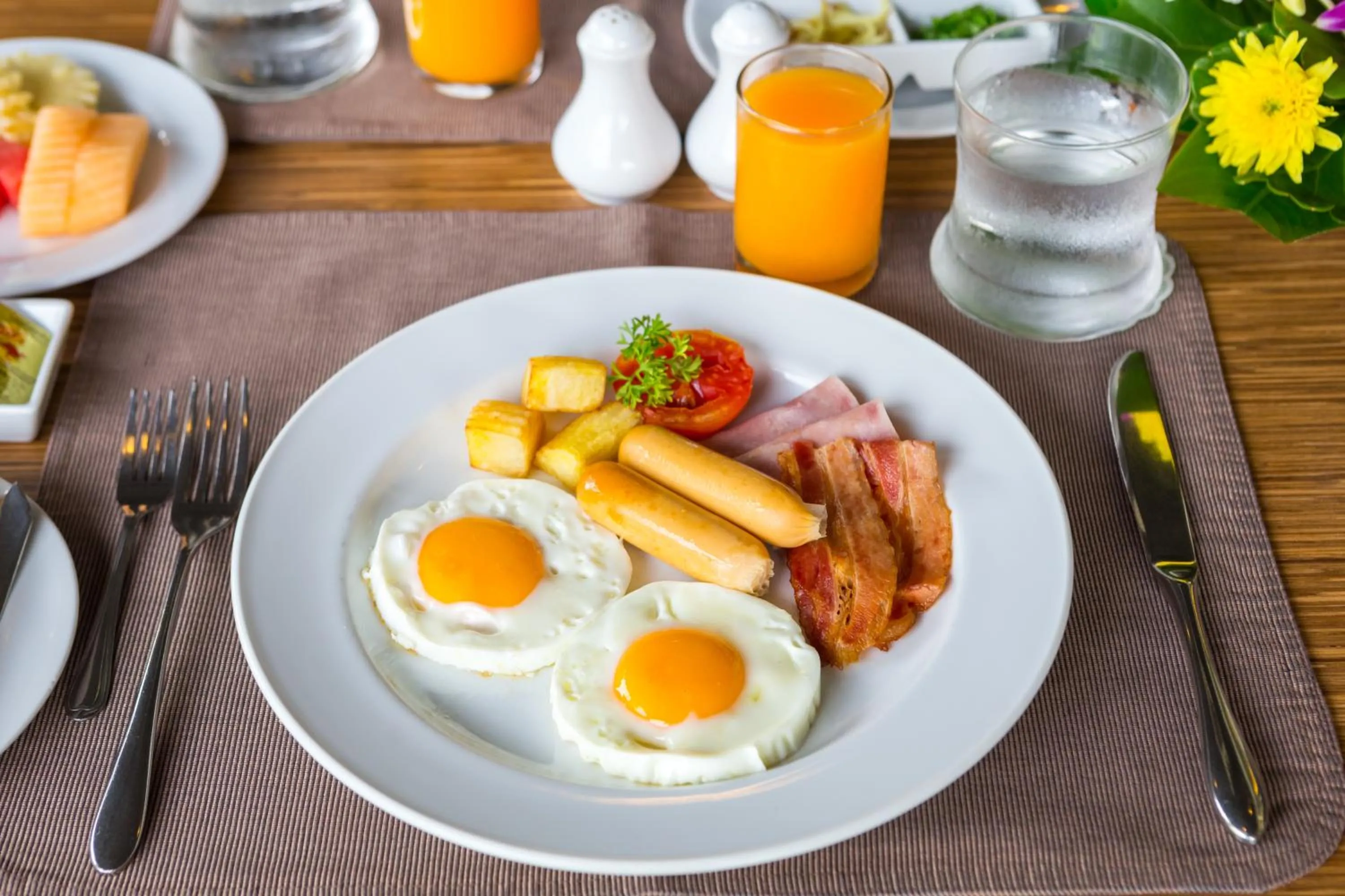 Breakfast in Tinidee Golf Resort Phuket