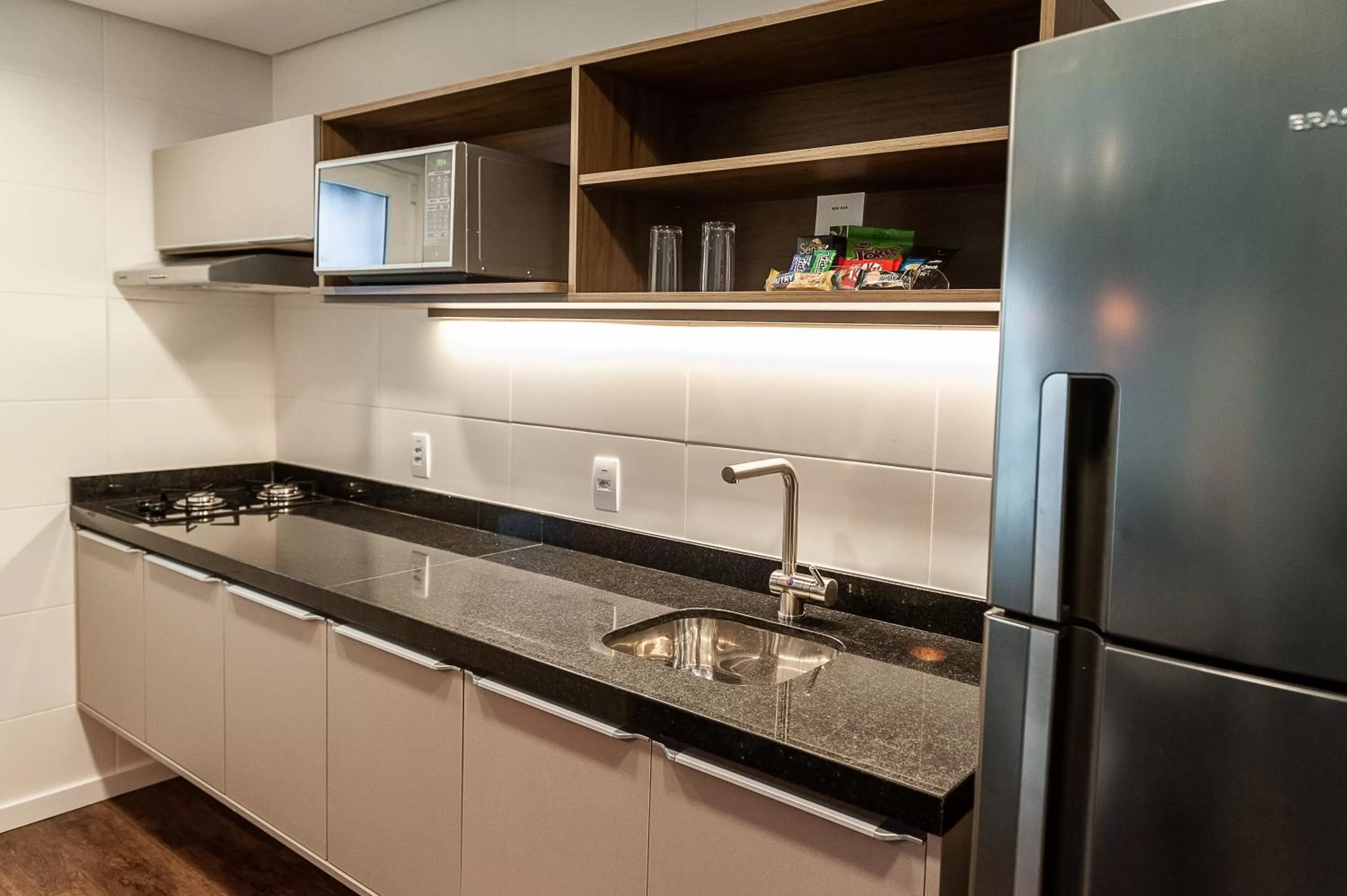 Kitchen or kitchenette in Slaviero Porto Alegre Moinhos