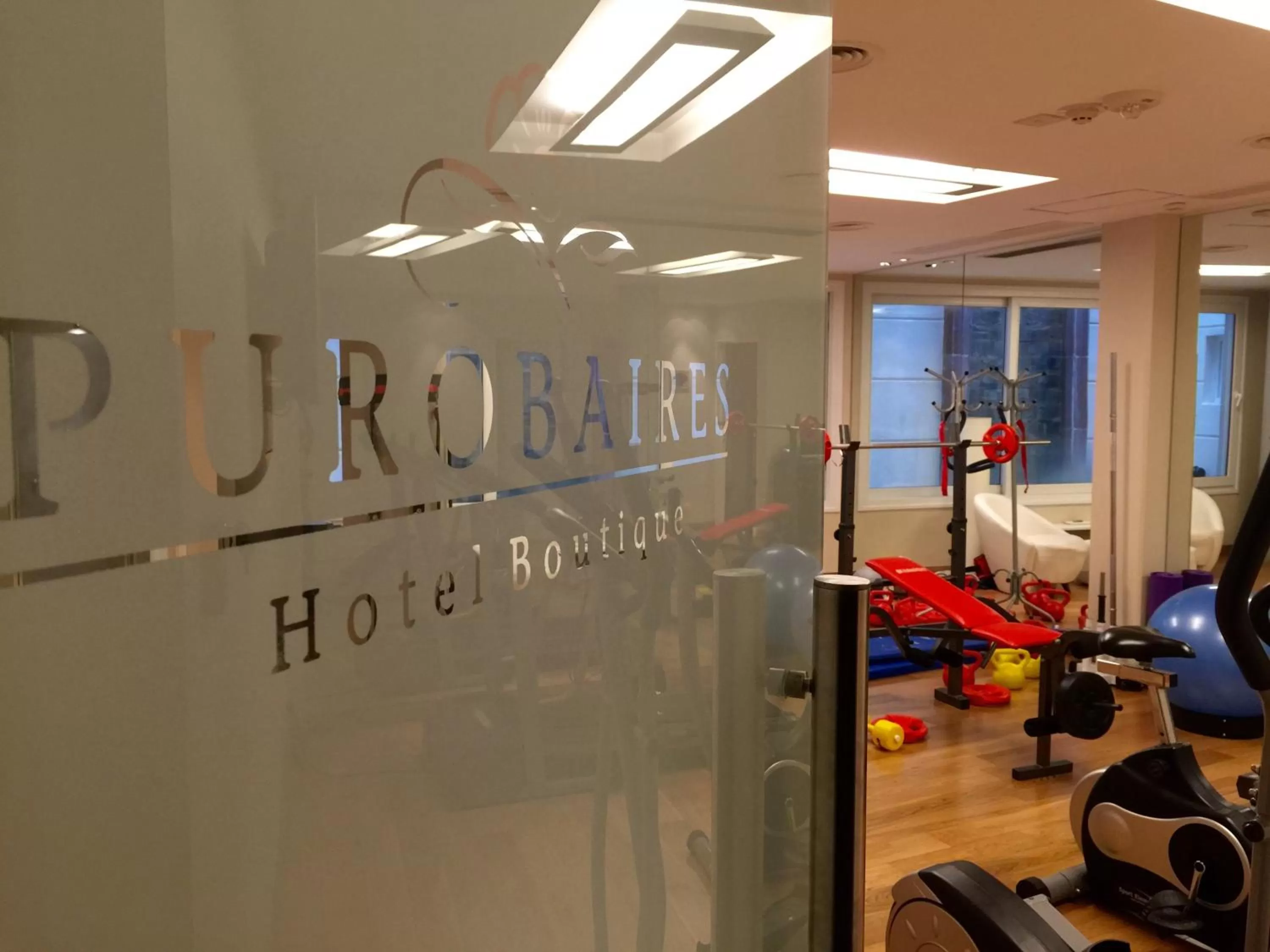 Fitness centre/facilities in Purobaires Hotel Boutique