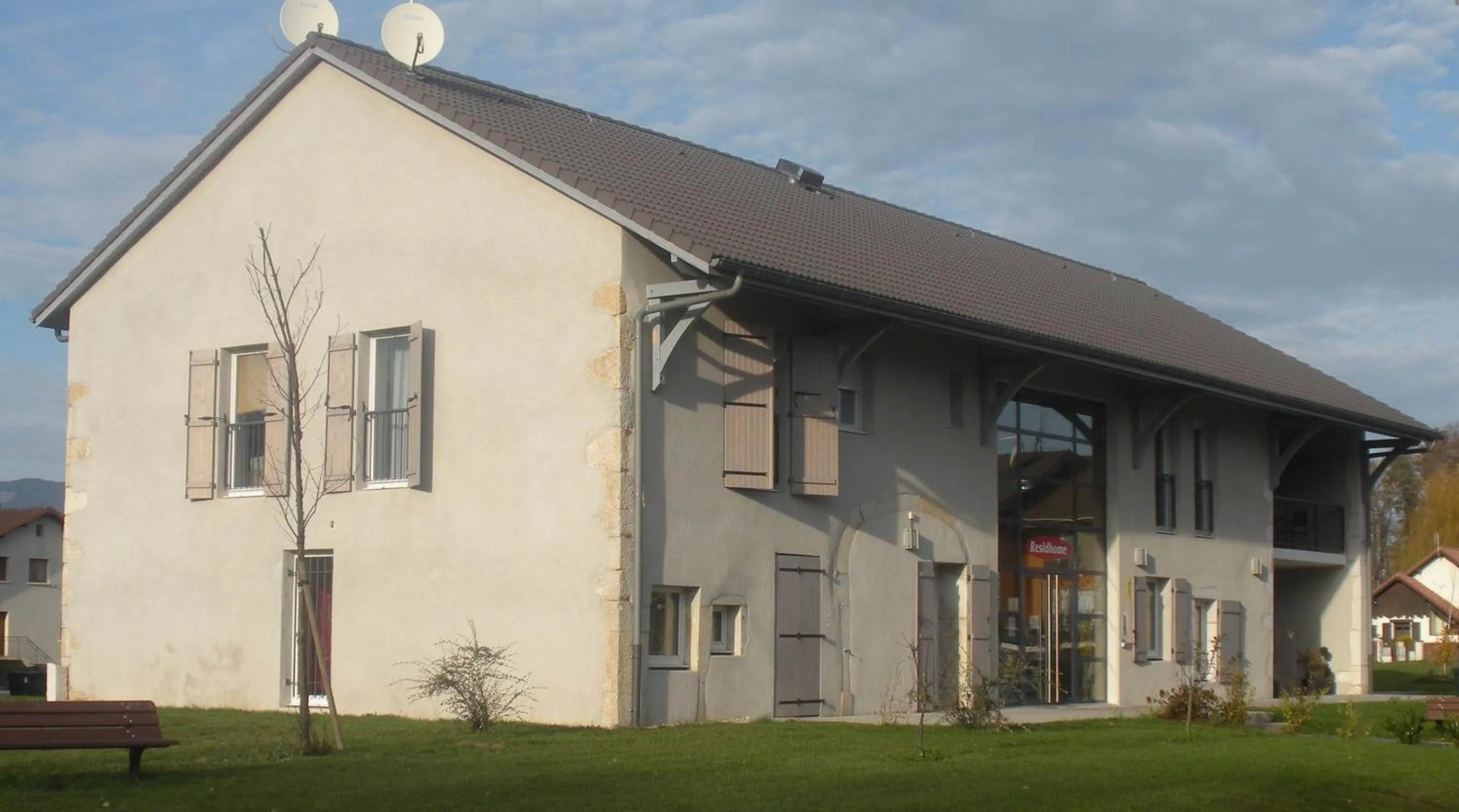 Facade/entrance in Residhome Genève Prévessin Le Carré d'Or