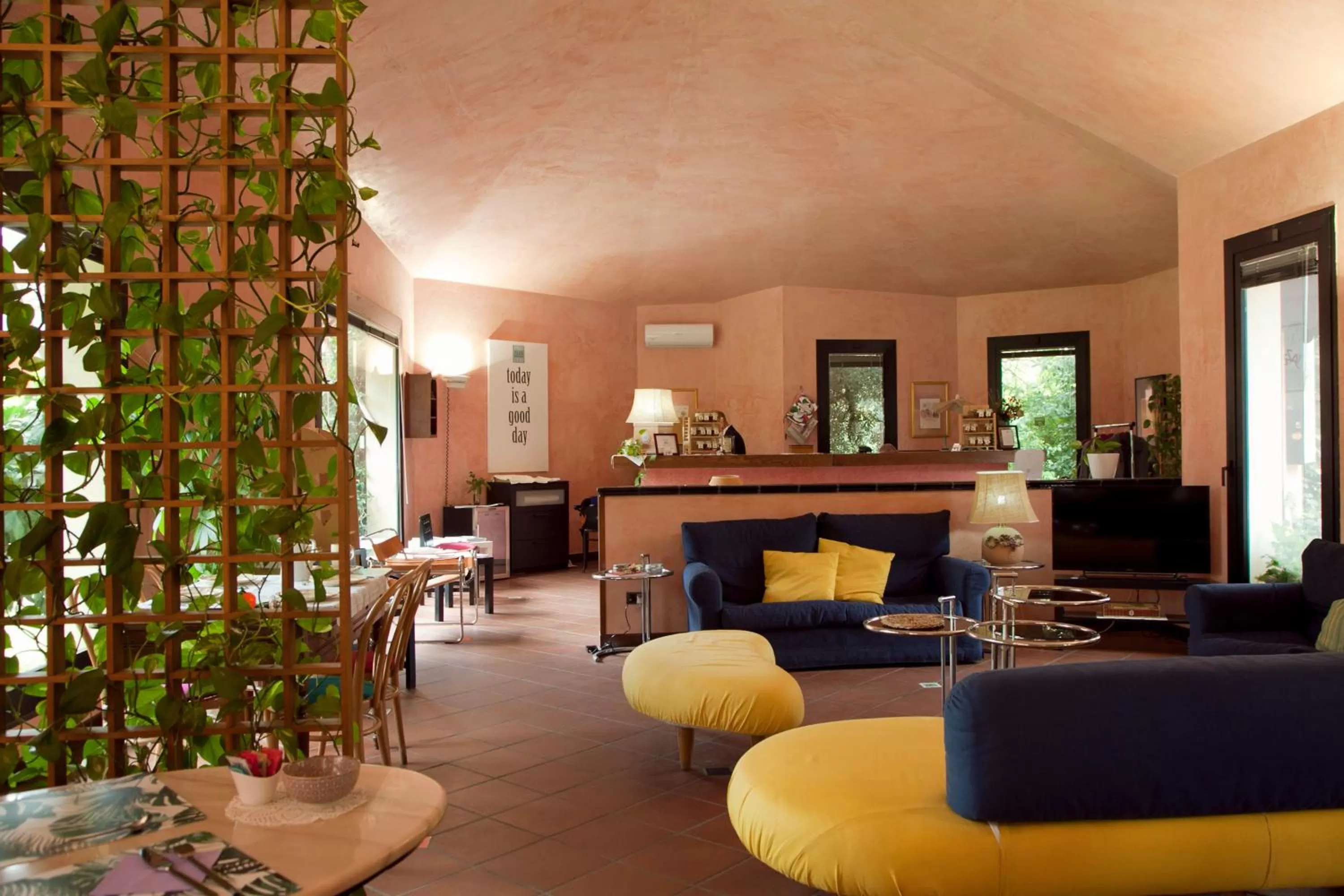 Lobby or reception in Locanda di Alia - b&b hotel -