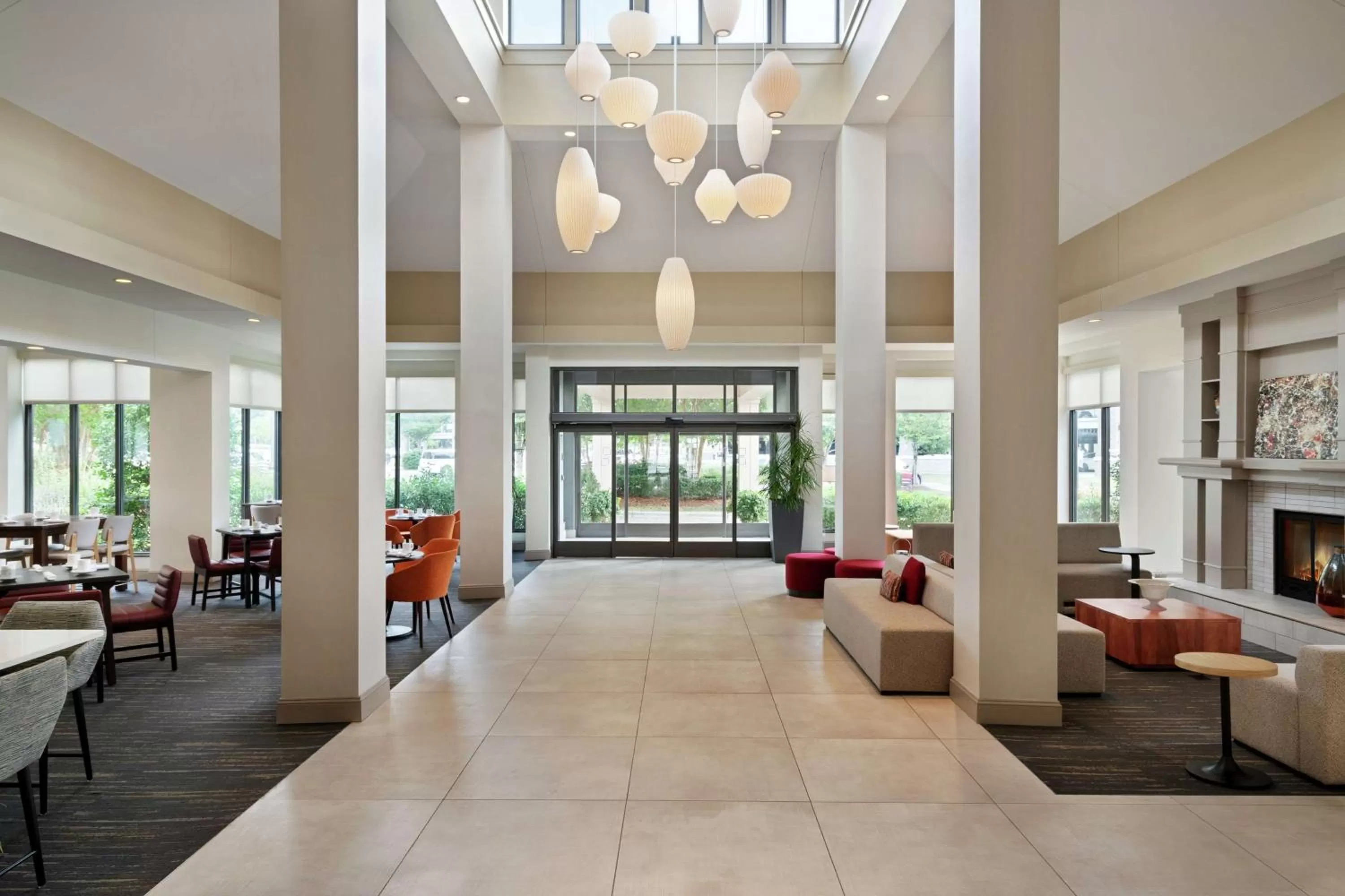 Lobby or reception in Hilton Garden Inn Charlotte/Ayrsley
