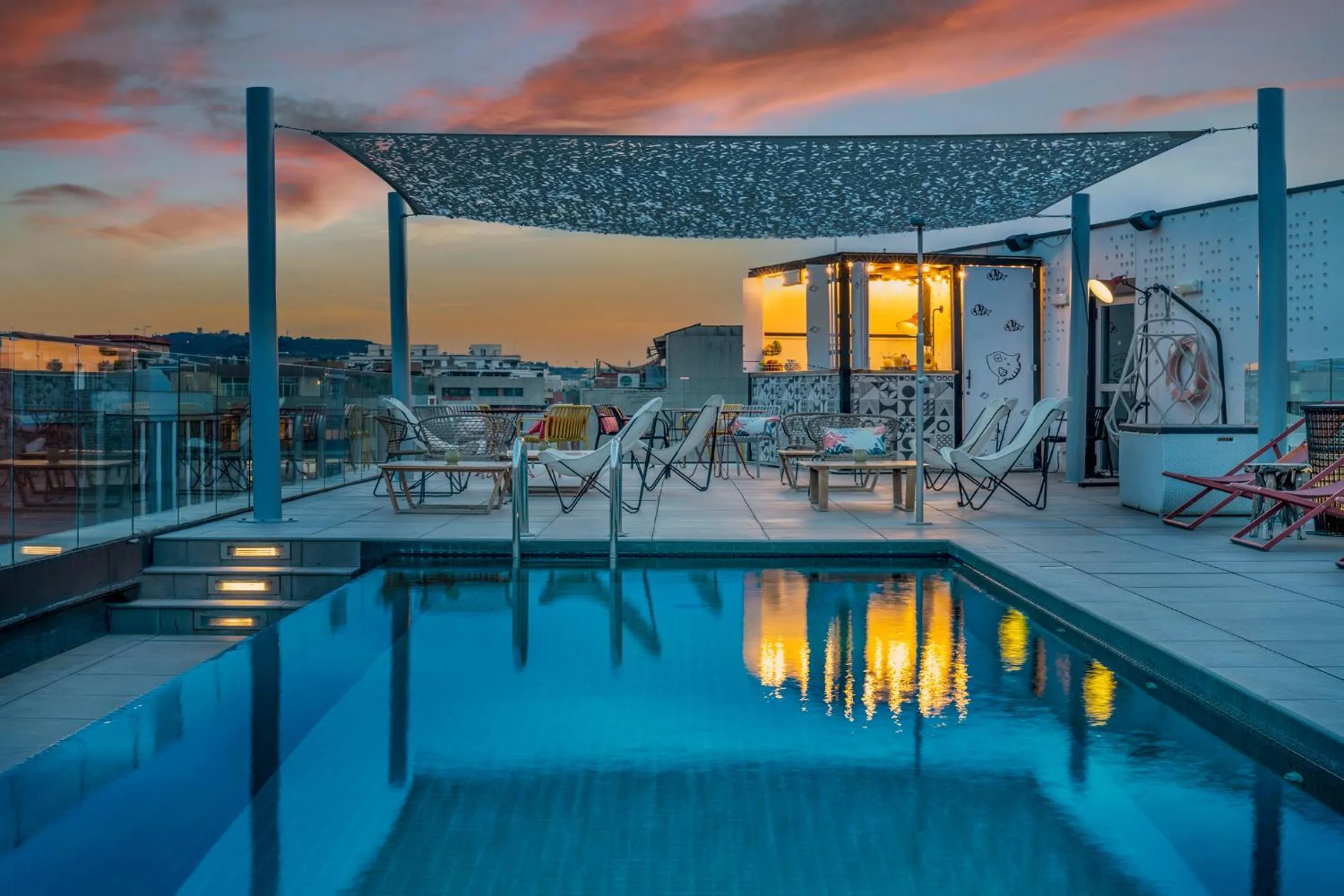 Lounge or bar in ibis Styles Barcelona City Bogatell