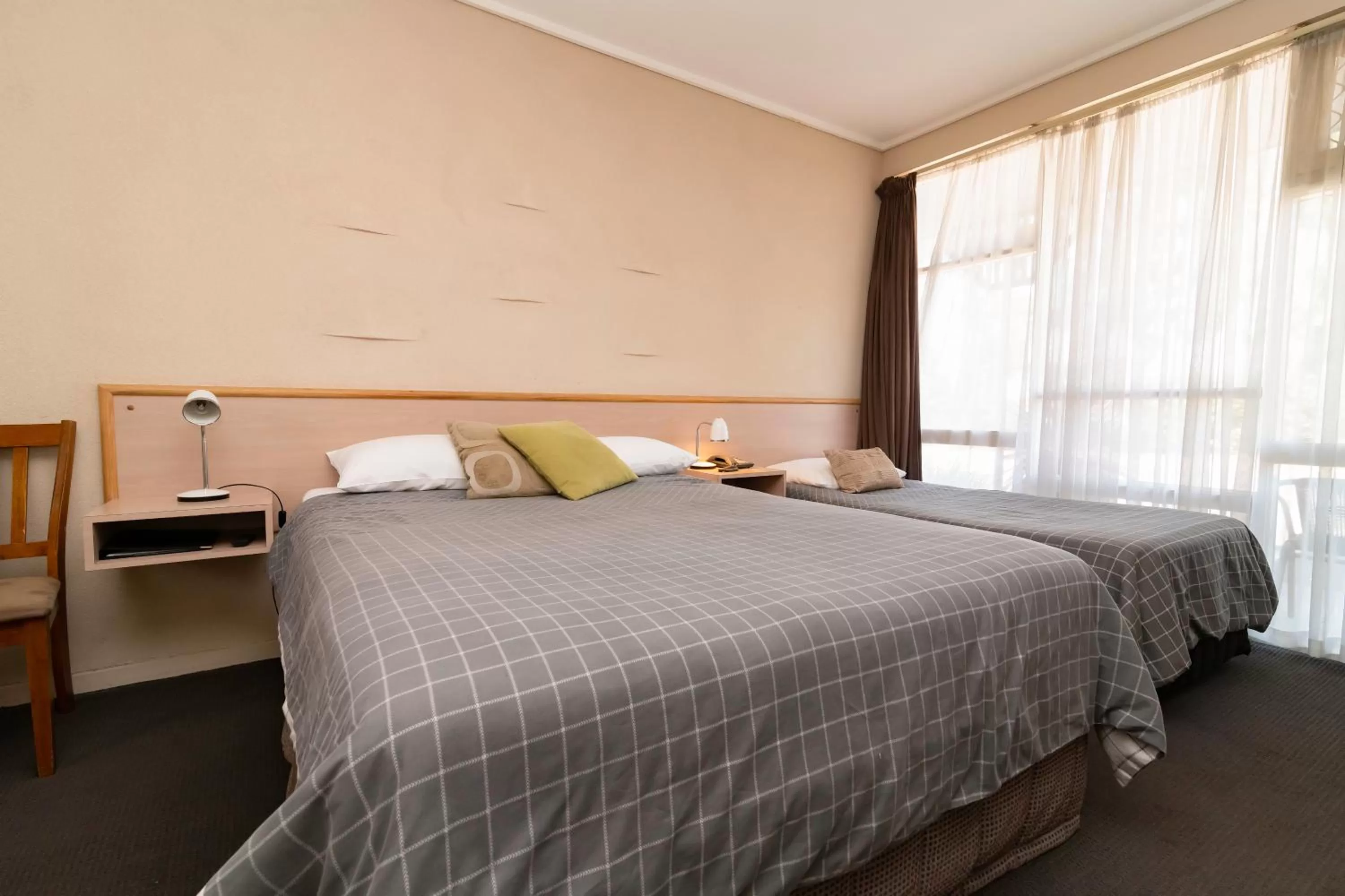 Bed in The Prince Mark Motel