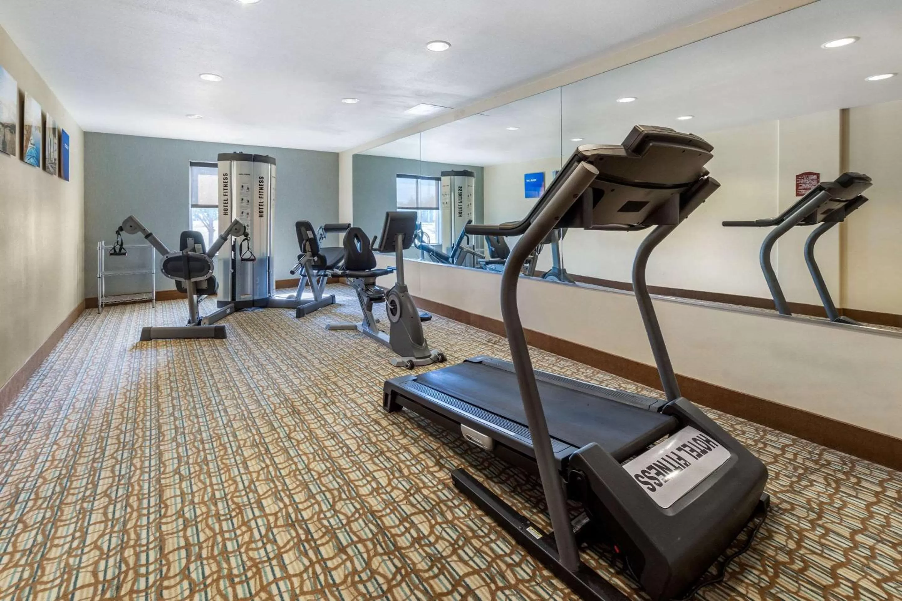 Fitness centre/facilities in Comfort Inn & Suites Perry I-35
