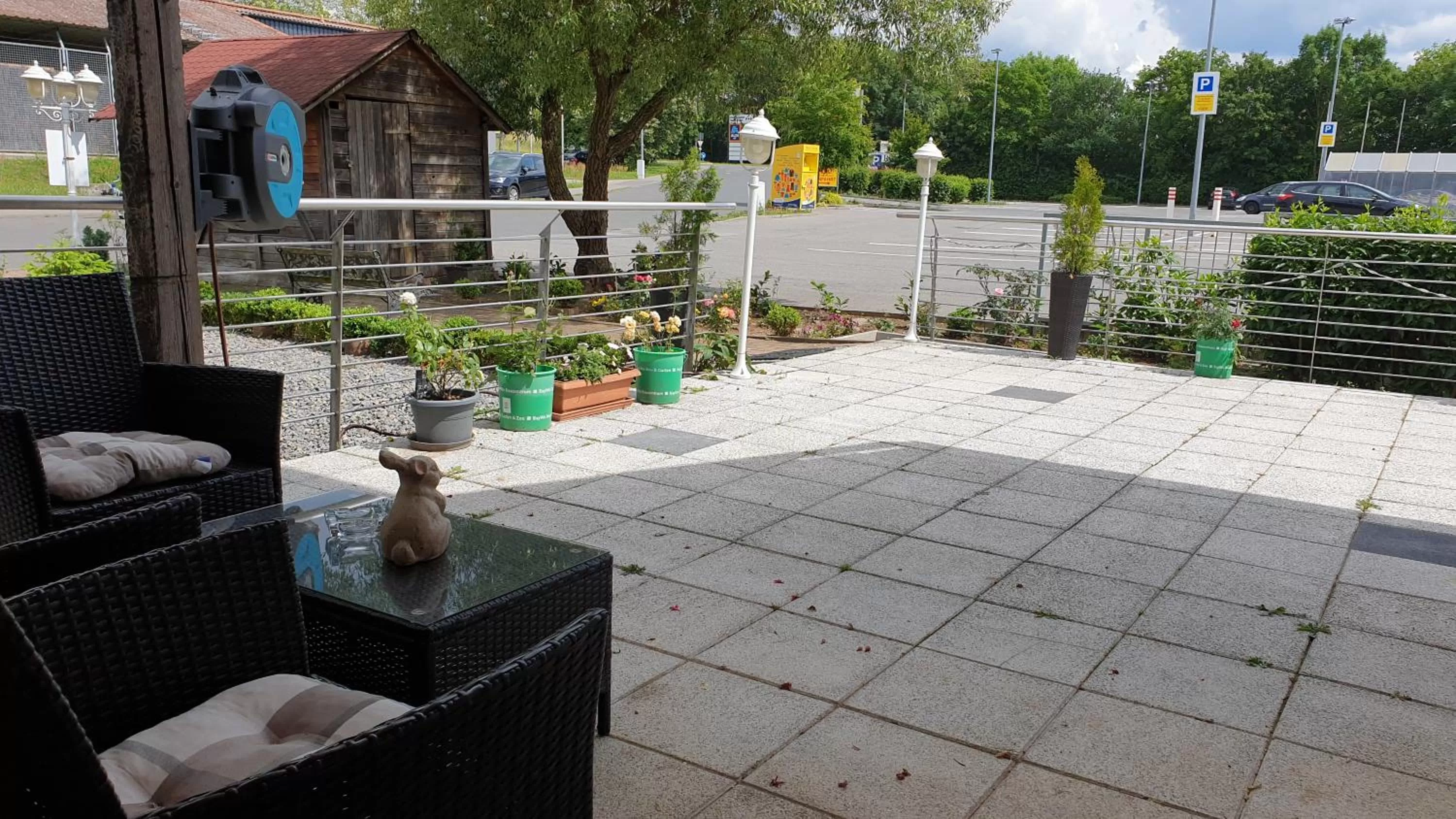 Balcony/Terrace in Mainstern Hotel