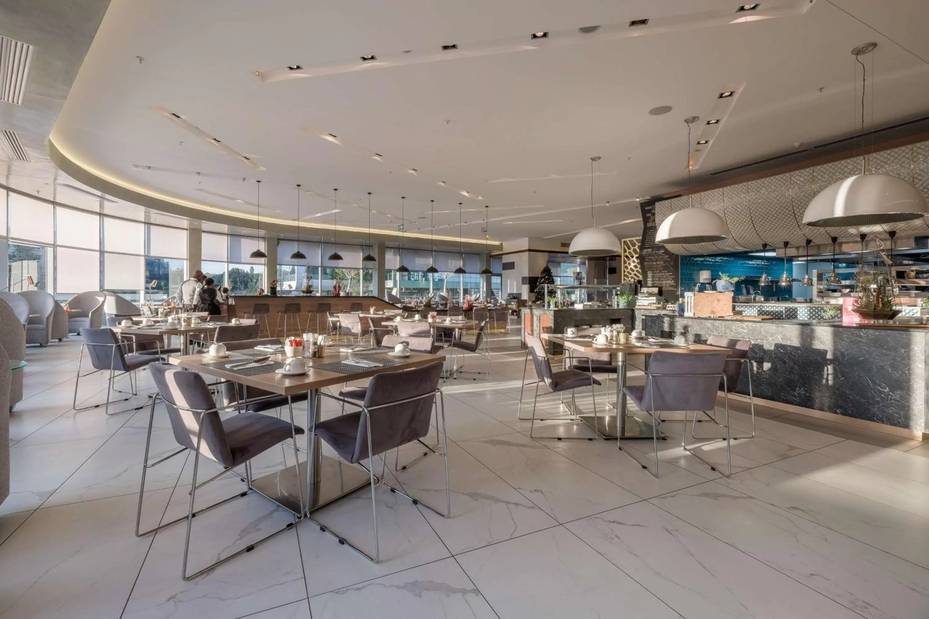 Restaurant/places to eat in Radisson Blu Gautrain Hotel, Sandton Johannesburg