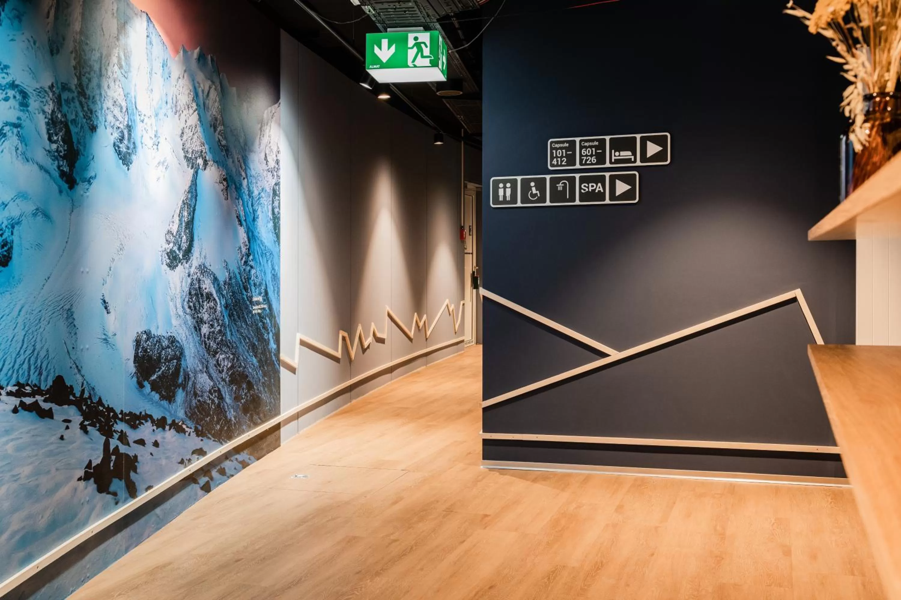 Staff in Capsule Hotel - Zurich Airport