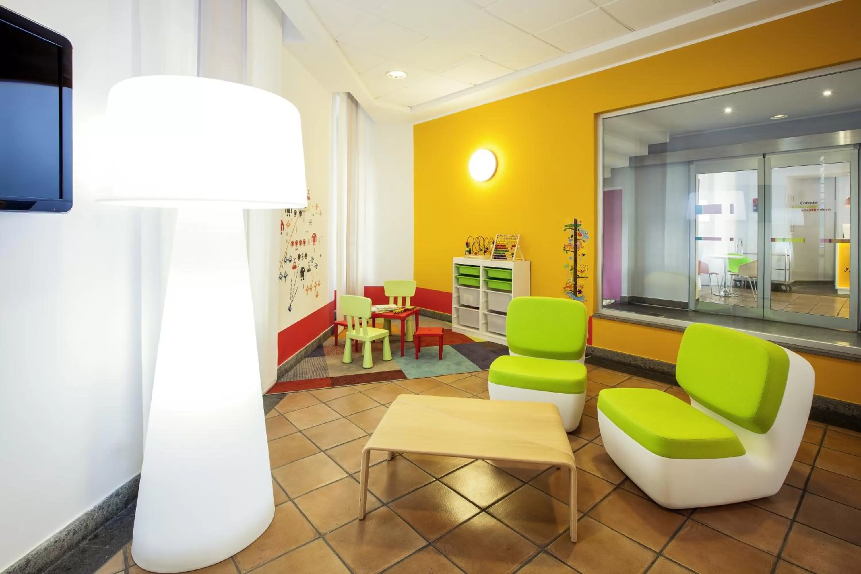 Children play ground in Ibis Styles Napoli Garibaldi