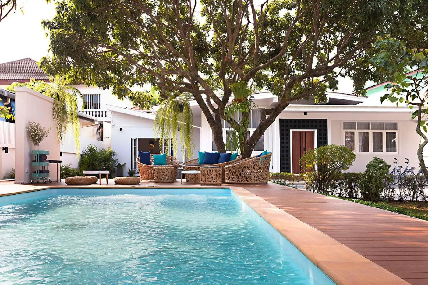 Property building in Private Pool Villa 89 Nimman Chiang Mai